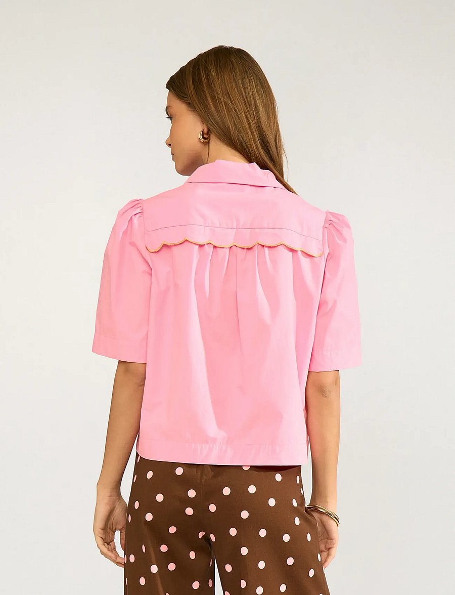 Nümph - NUSIENNA SHIRT - short-sleeved shirts - prism pink - 3