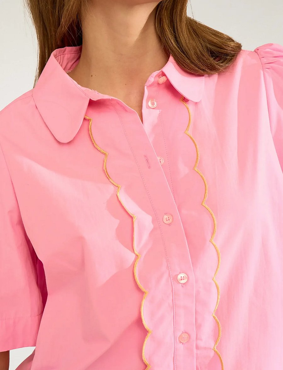 Nümph - NUSIENNA SHIRT - short-sleeved shirts - prism pink - 5
