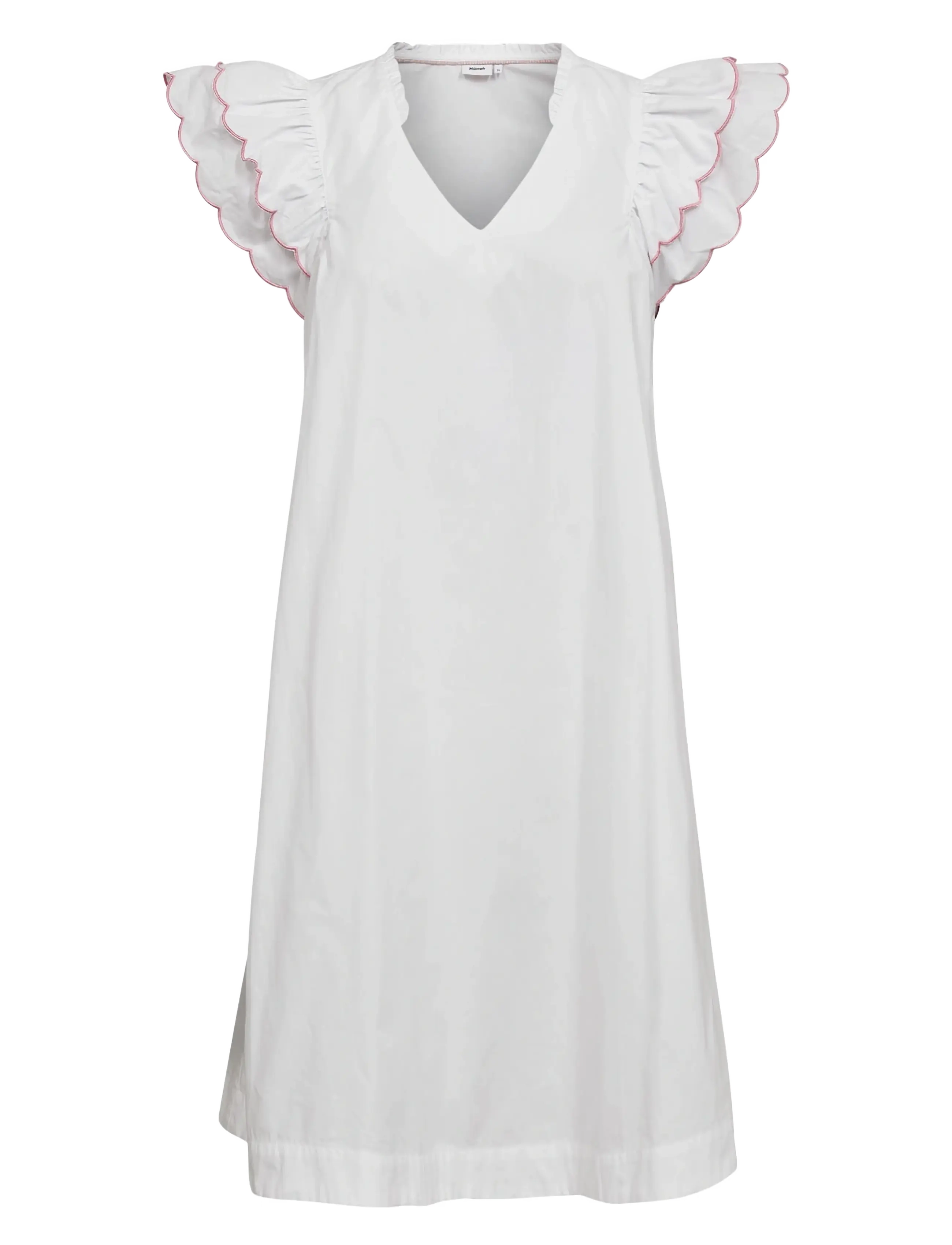 Nümph NUSIENNA DRESS - Vêtements - PRISM PINK / white