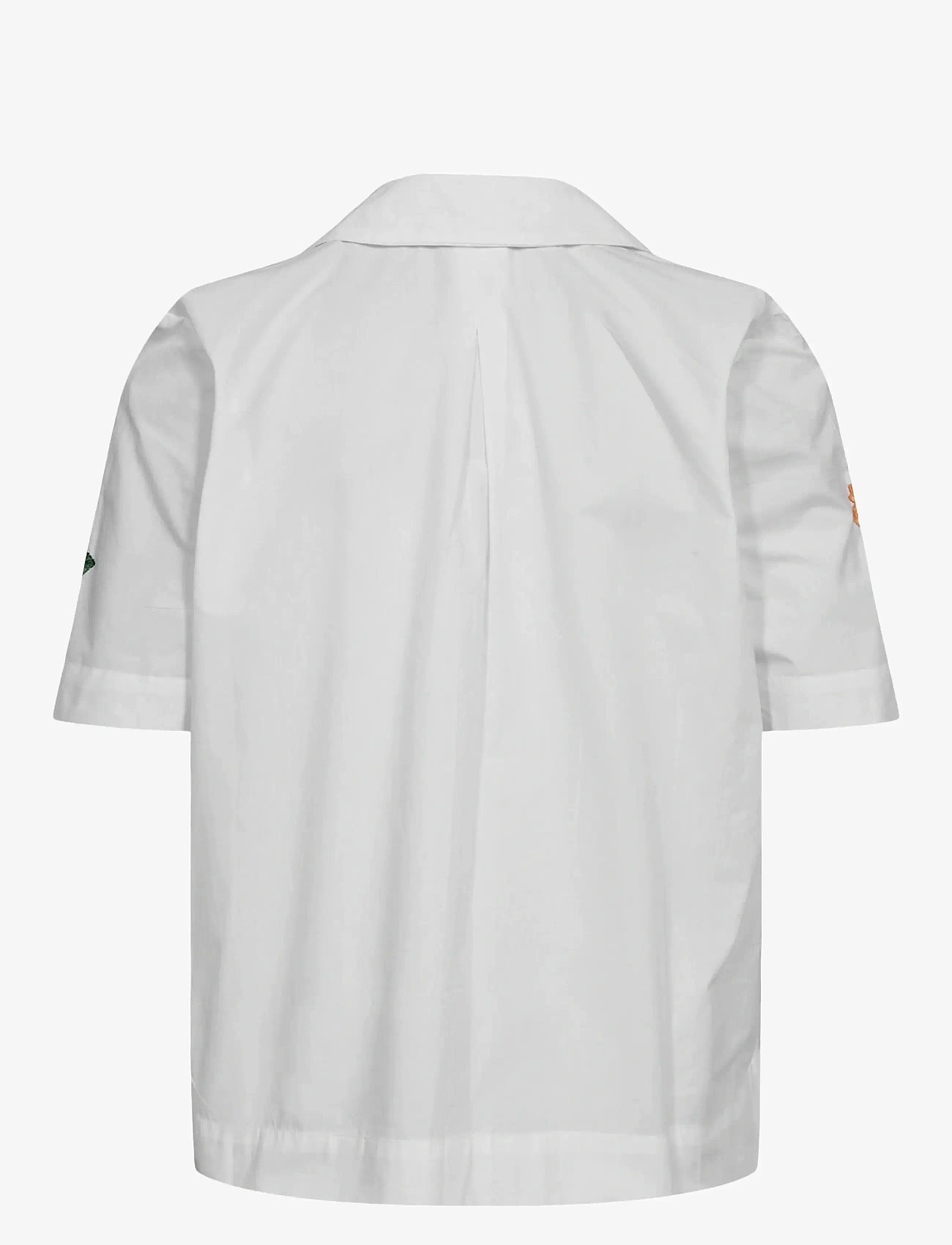 Nümph - NUMAIA SHIRT - kurzärmlige hemden - bright white - 2