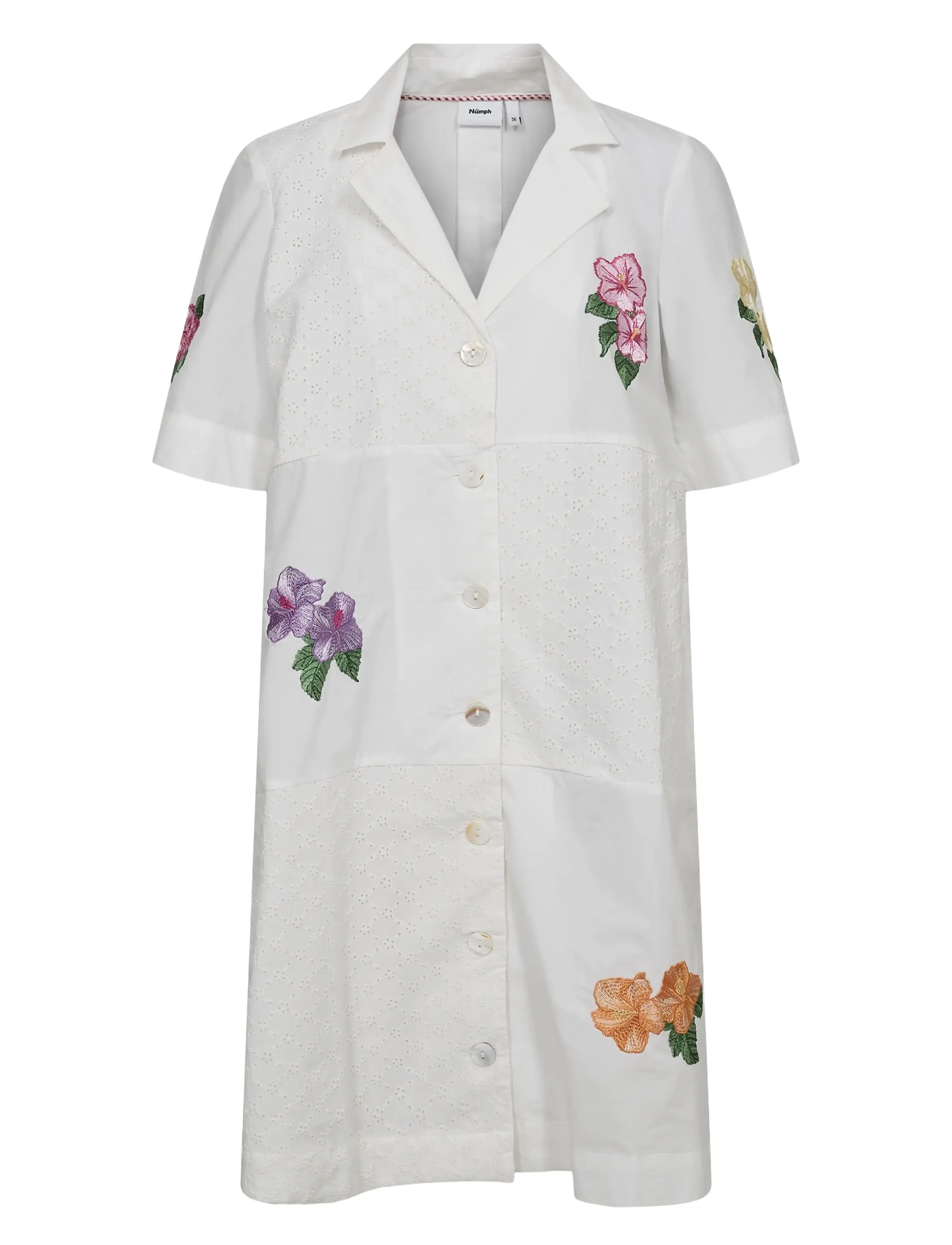 NÜMPH Numaia Kleid Weiß - 42 - Damen