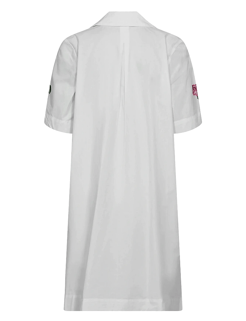 Nümph - NUMAIA DRESS - suvekleidid - bright white - 1