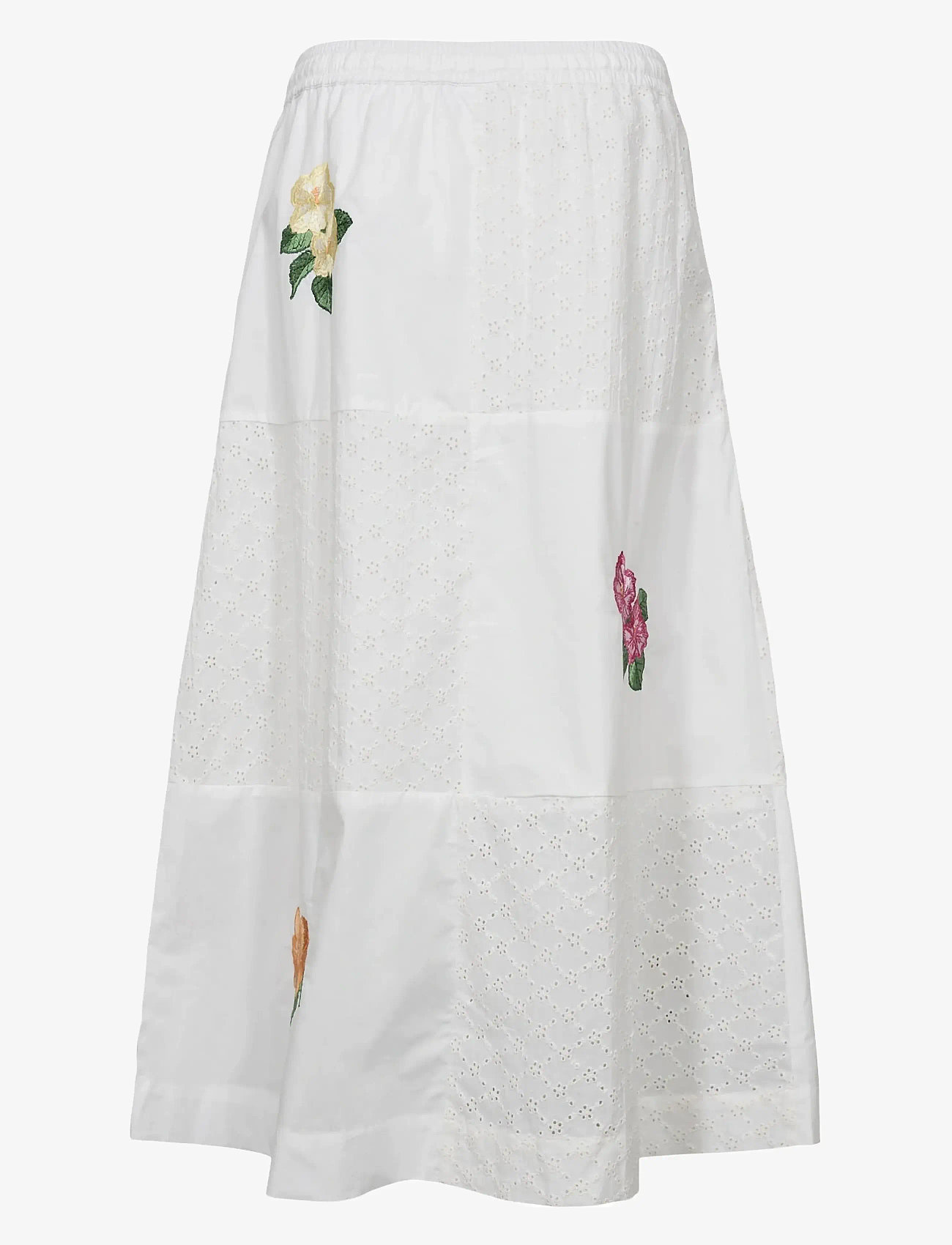 Nümph - NUMAIA SKIRT - maxi nederdele - bright white - 2