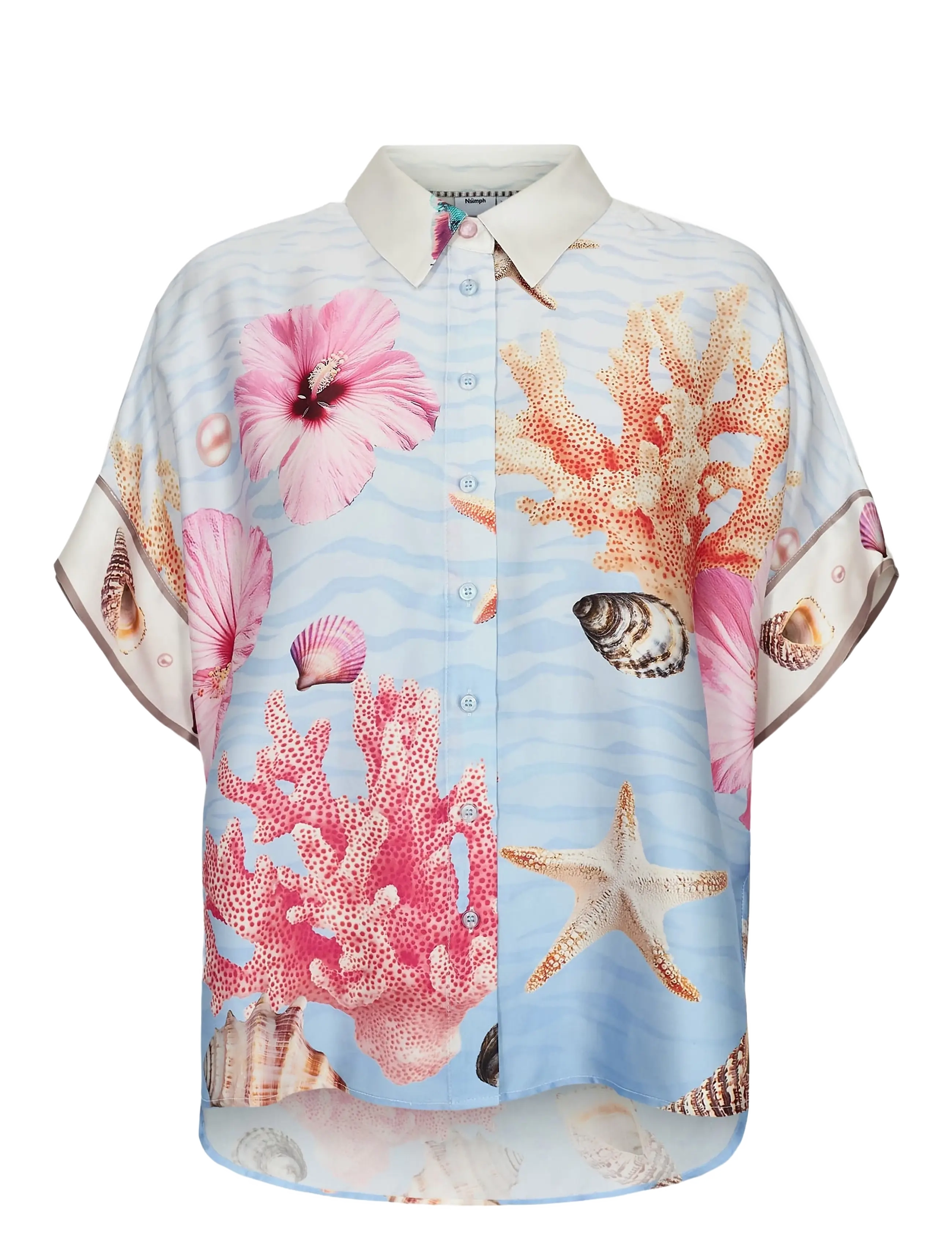 Nümph NUOCEANA SLEEVELESS SHIRT - Kläder - SKYWAY / blue