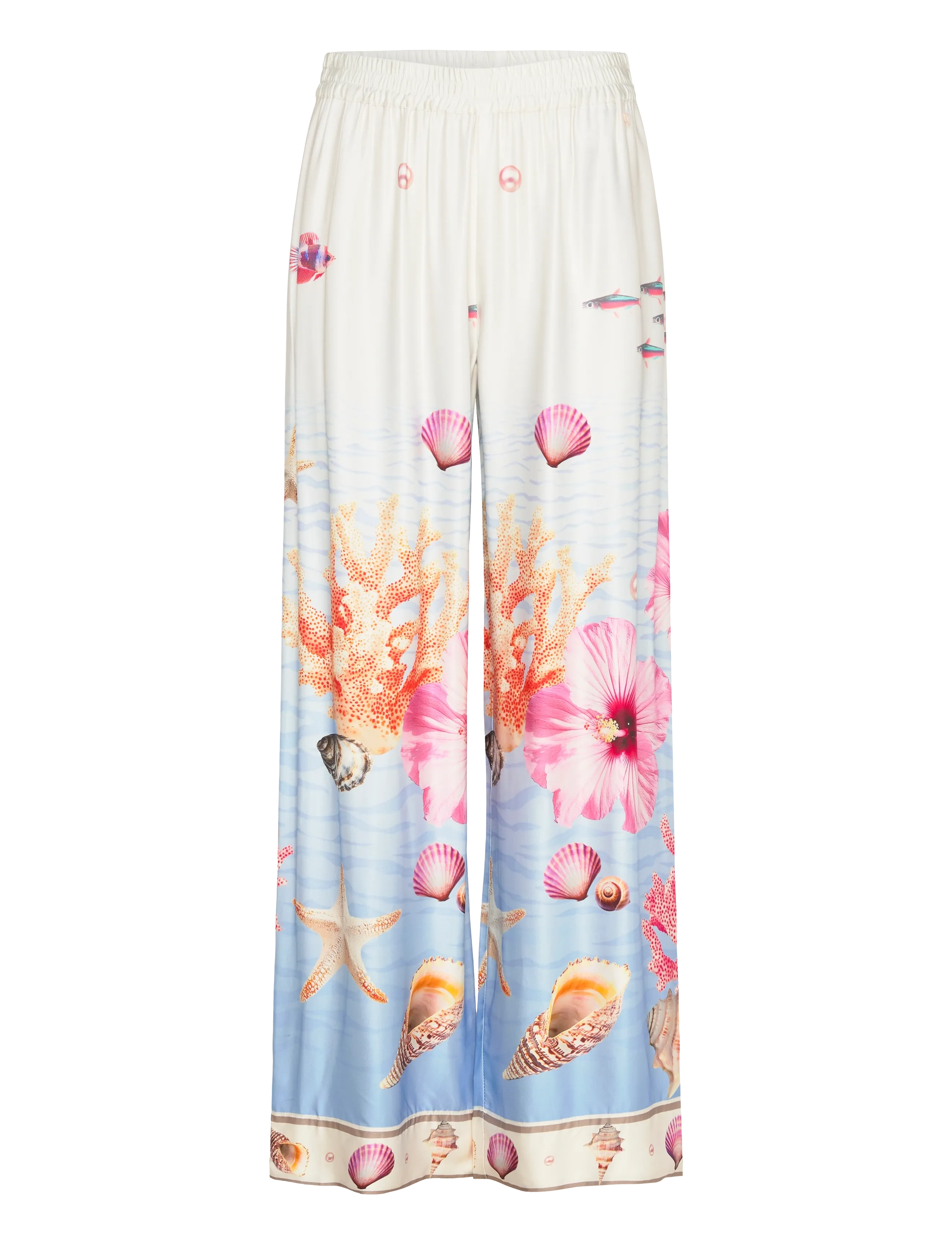 NÜMPH Nuoceana Hosen Cream - 38 - Damen