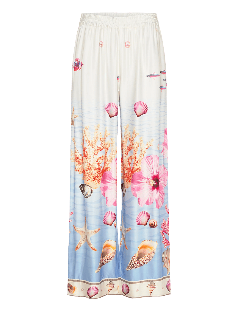 Nümph - NUOCEANA PANTS - laia säärega püksid - skyway - 1
