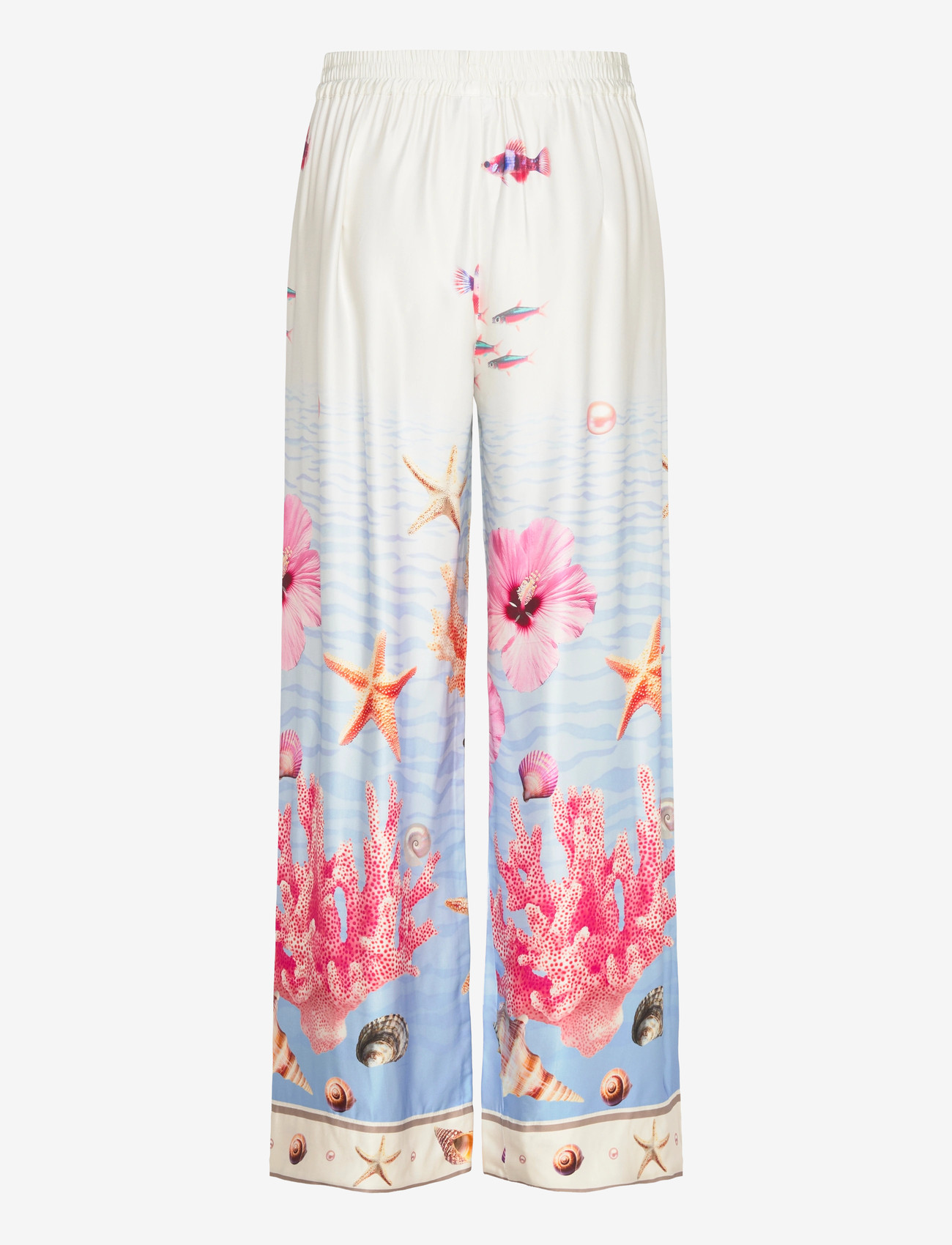Nümph - NUOCEANA PANTS - wide leg trousers - skyway - 2