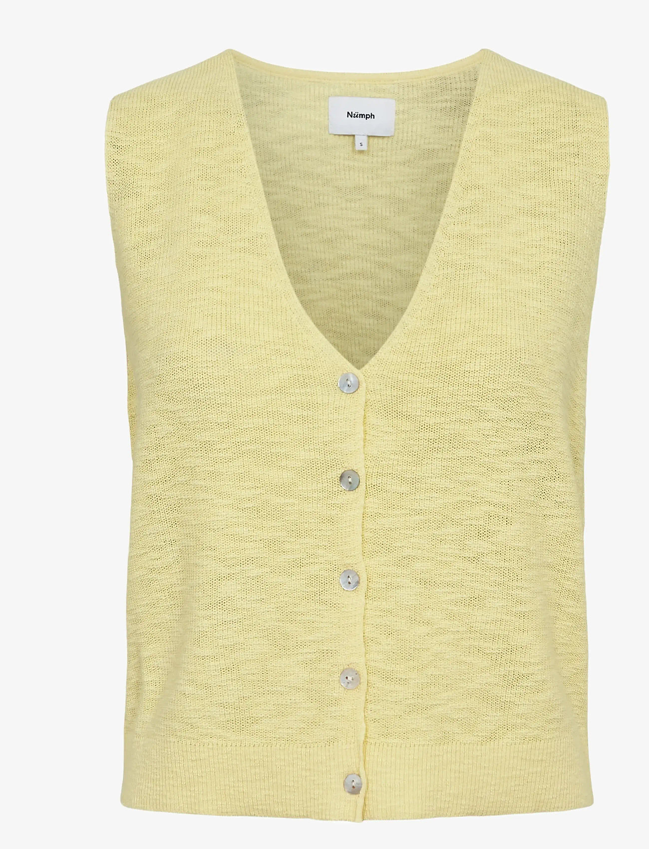 Nümph - NUPETRINA VEST - strikveste - popcorn - 0