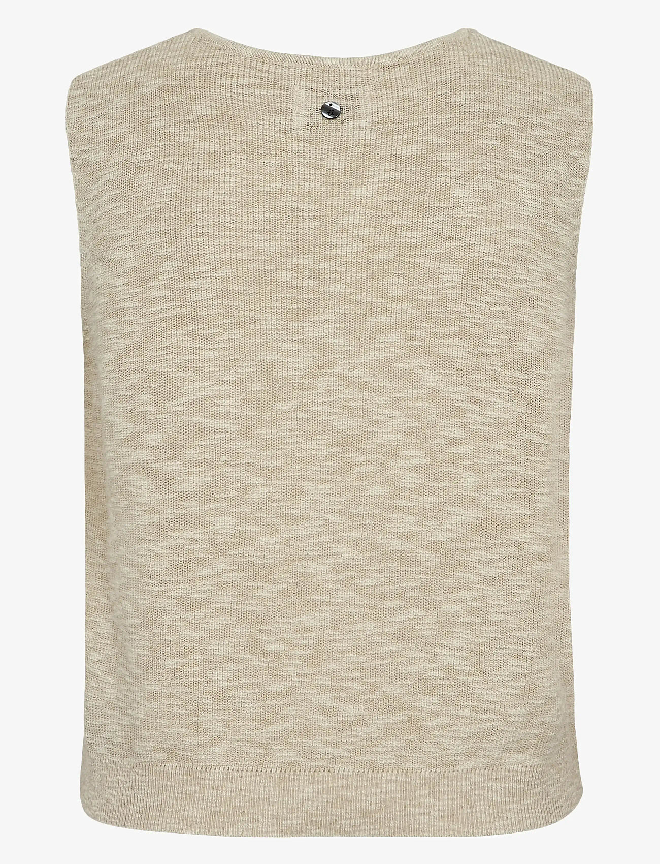 Nümph - NUPETRINA VEST - strikveste - whitecap gray - 1