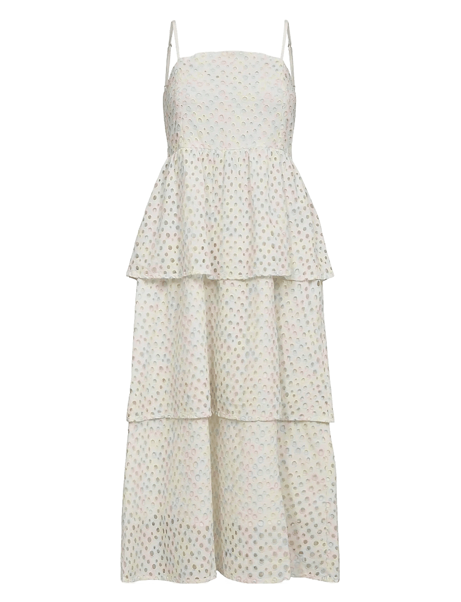 Nümph - NUMARISA DRESS - kristības - bright white - 0