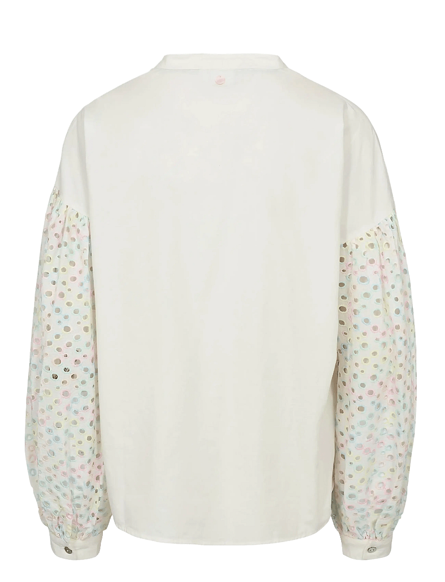 Nümph - NUMARISA SHIRT - chemises à manches longues - bright white - 2