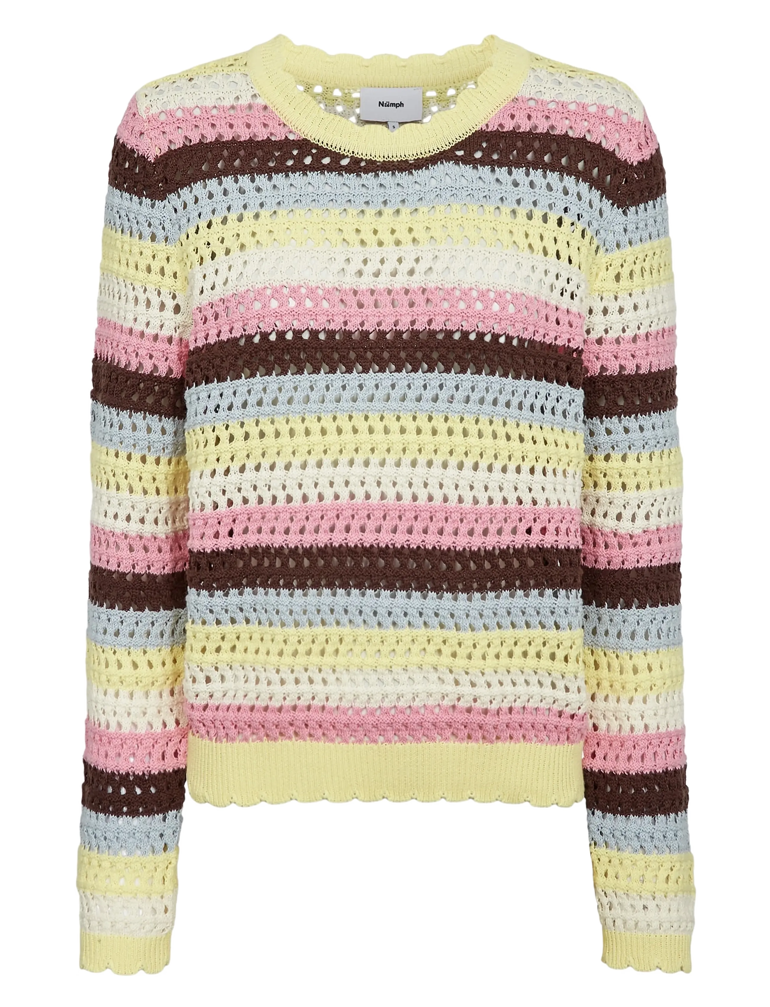 Nümph NUMOLINA PULLOVER - Gebreide truien & vesten - POPCORN / multi