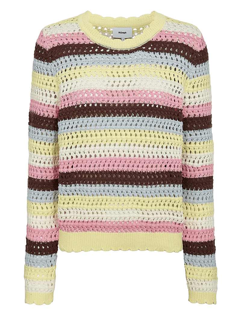 Nümph - NUMOLINA PULLOVER - pullover - popcorn - 1