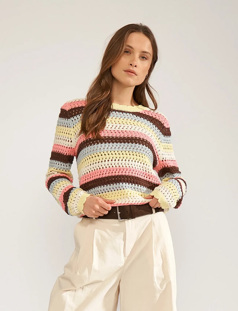 Nümph - NUMOLINA PULLOVER - pullover - popcorn - 0