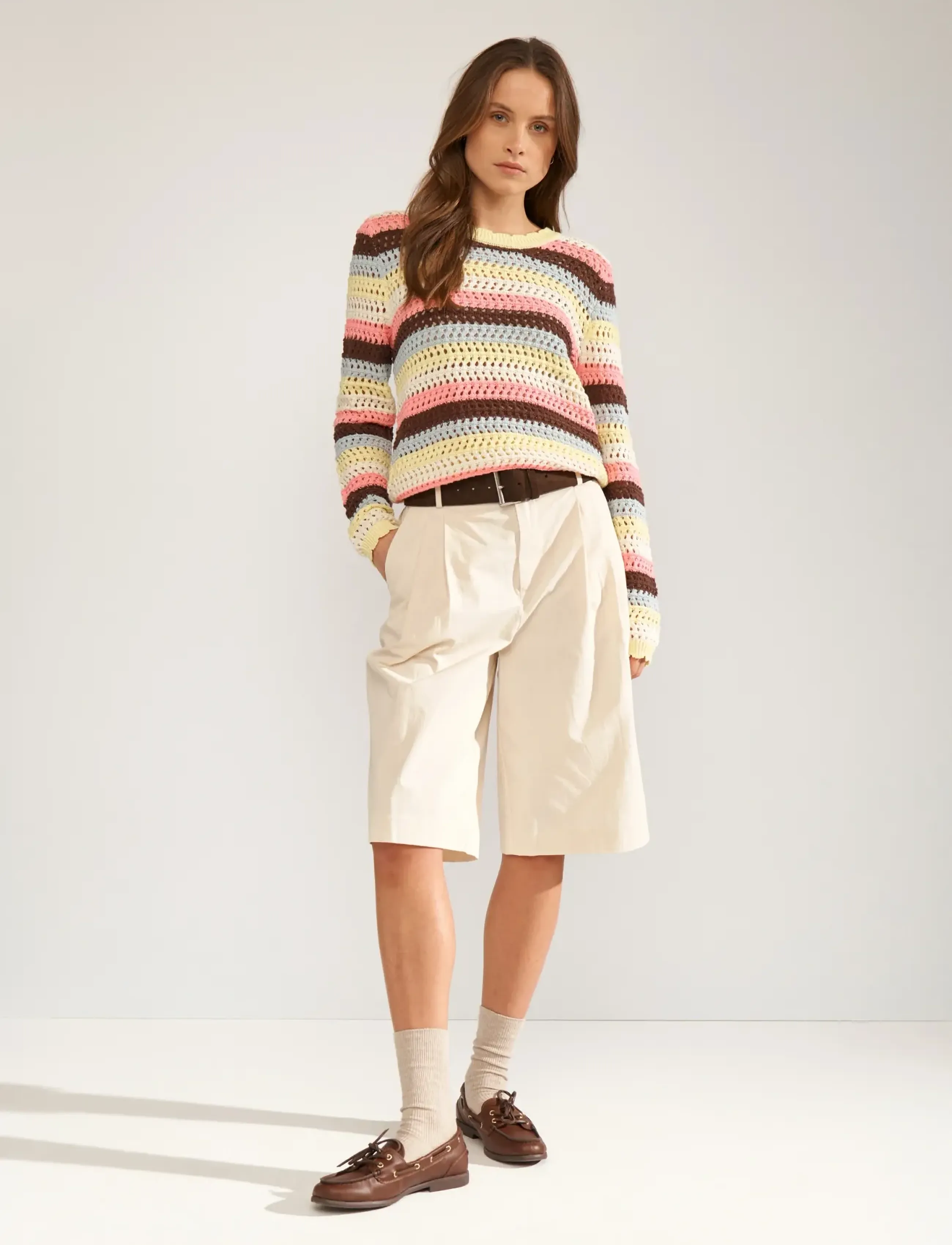 Nümph - NUMOLINA PULLOVER - pullover - popcorn - 3