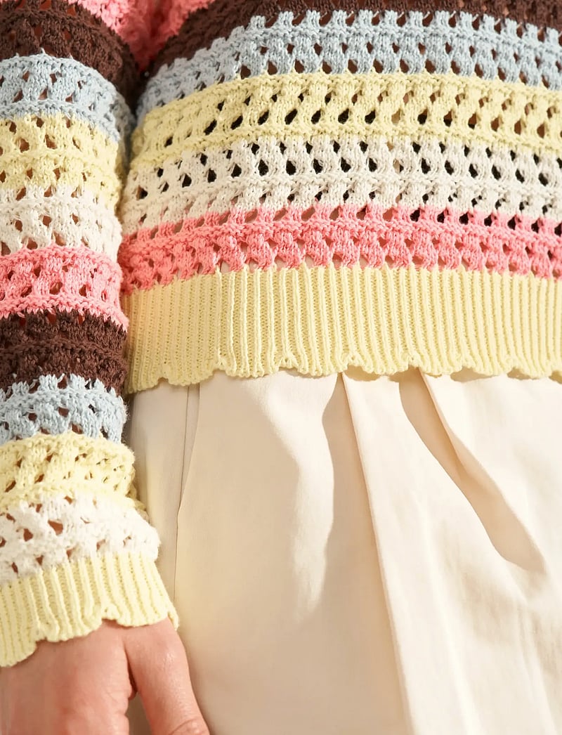 Nümph - NUMOLINA PULLOVER - pullover - popcorn - 5