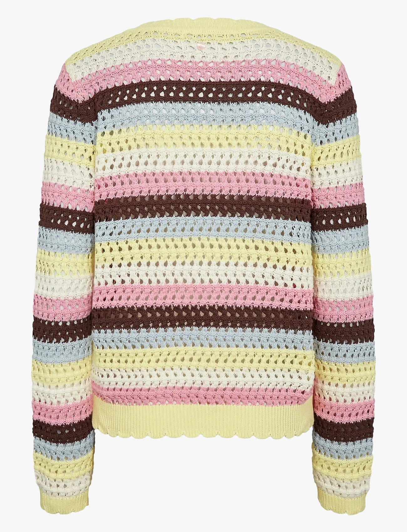 Nümph - NUMOLINA PULLOVER - striktrøjer - popcorn - 2
