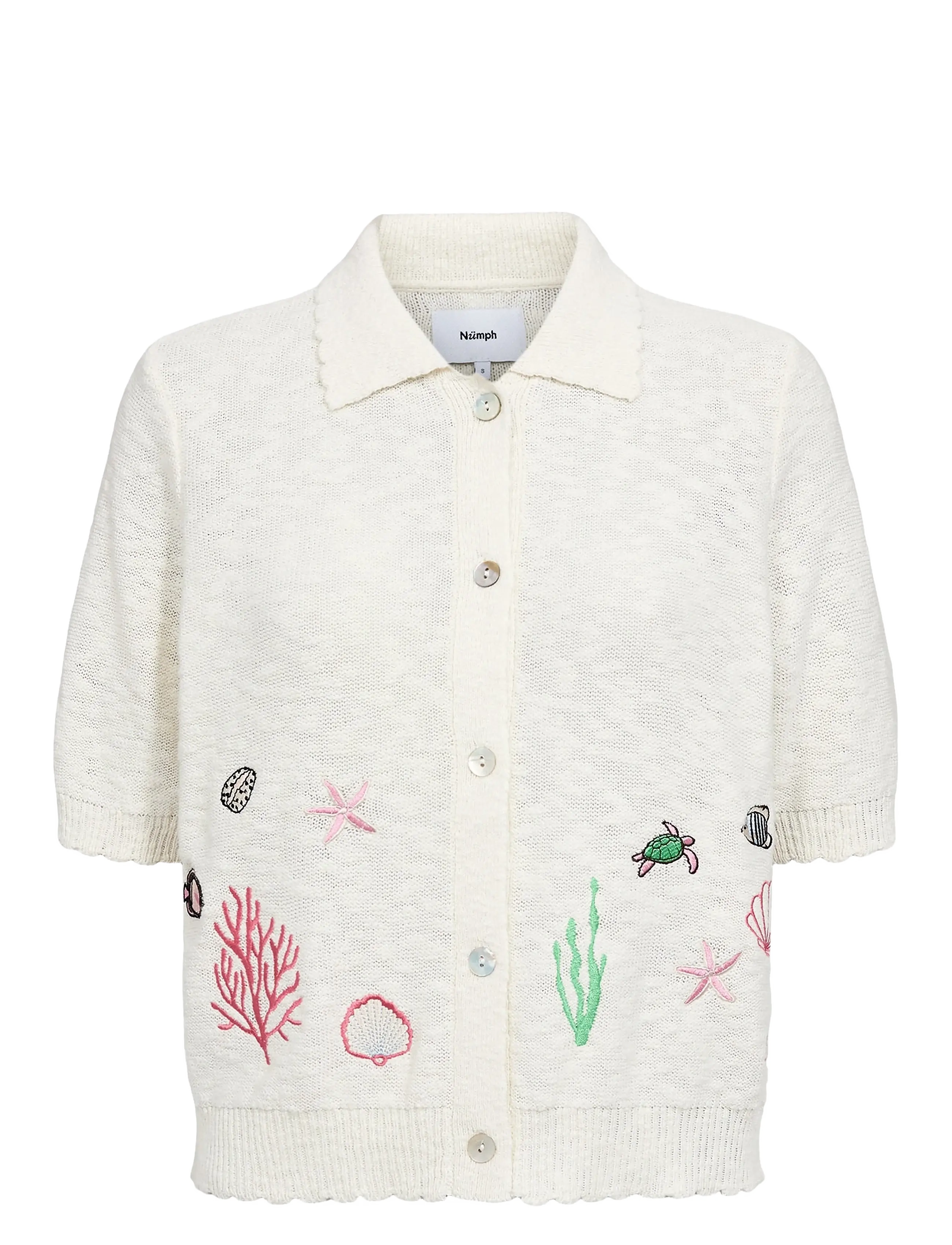 NÜMPH Nuseanna Cardigan Cream - XL - Damen