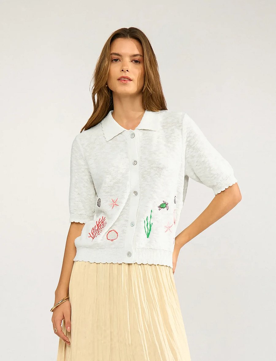 Nümph - NUSEANNA CARDIGAN - kardigani - cloud dancer - 3