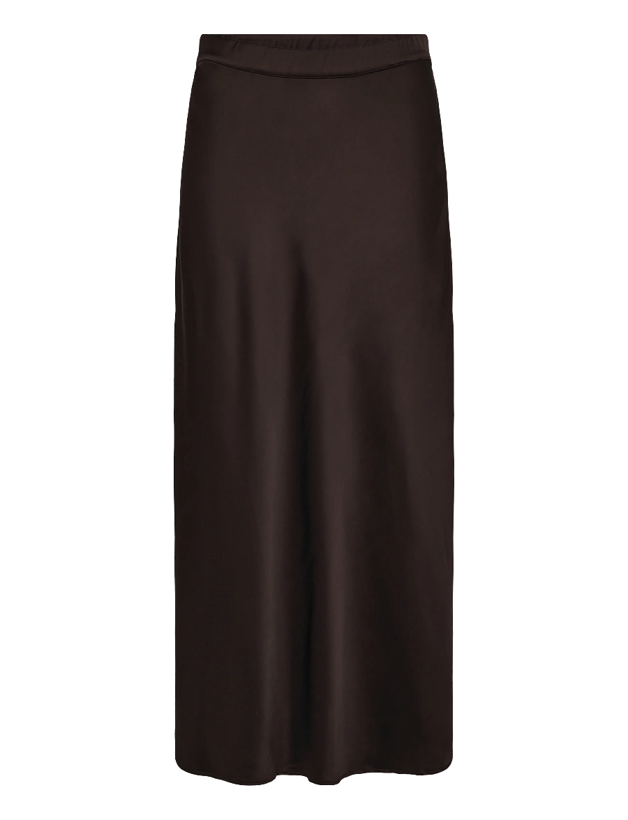 Nümph - NUAMELIA SKIRT - midi-röcke - black coffee - 0