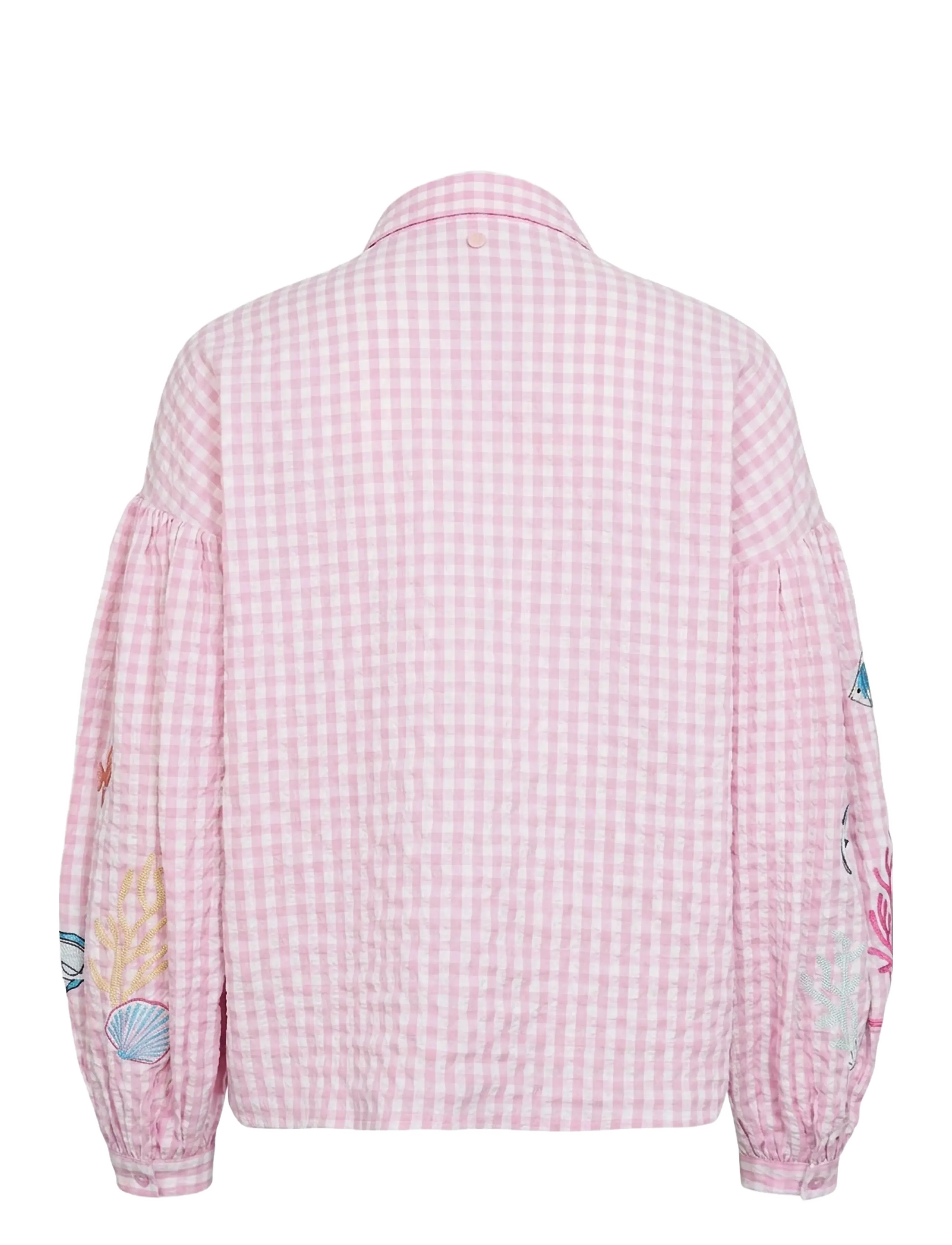 Nümph - NUSURFER SHIRT - långärmade skjortor - prism pink - 2