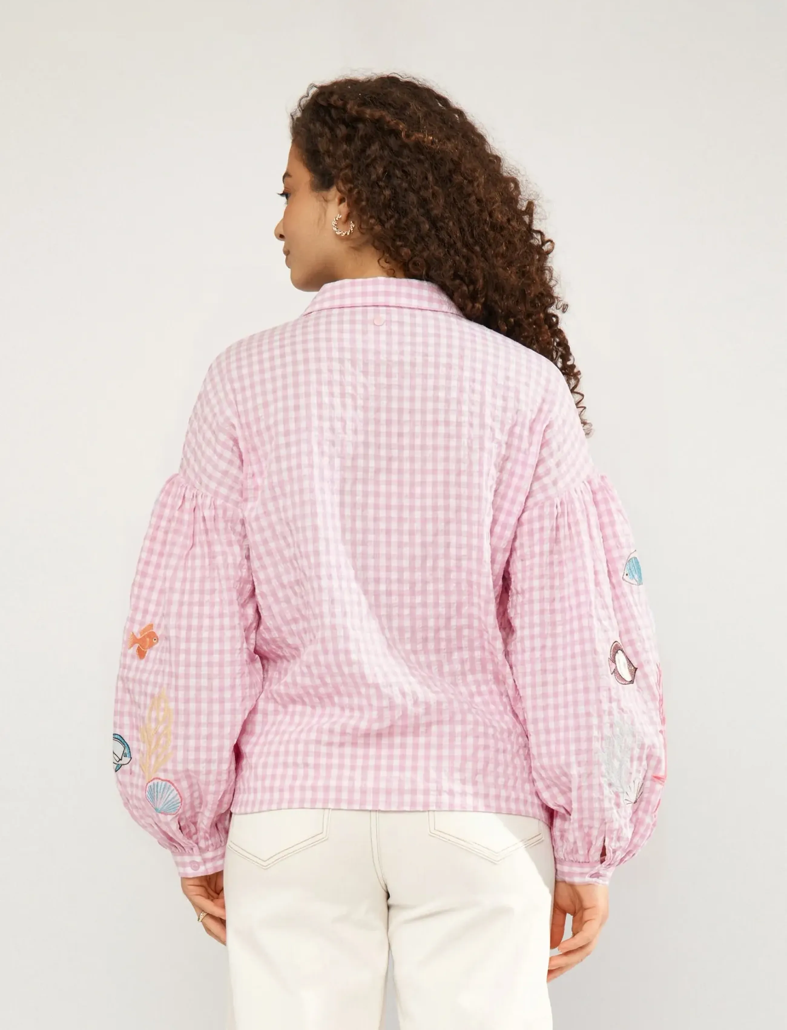 Nümph - NUSURFER SHIRT - långärmade skjortor - prism pink - 3