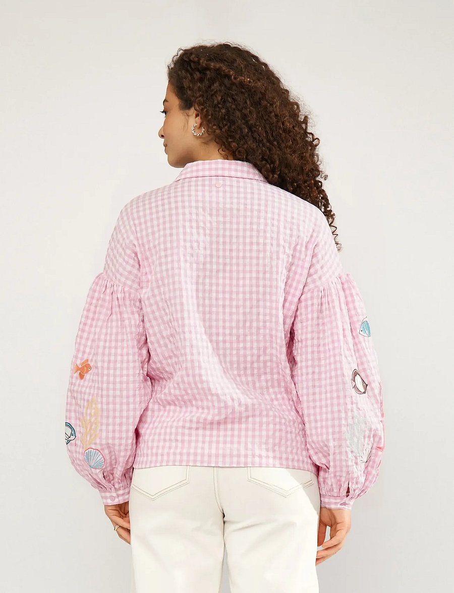 Nümph - NUSURFER SHIRT - långärmade skjortor - prism pink - 3