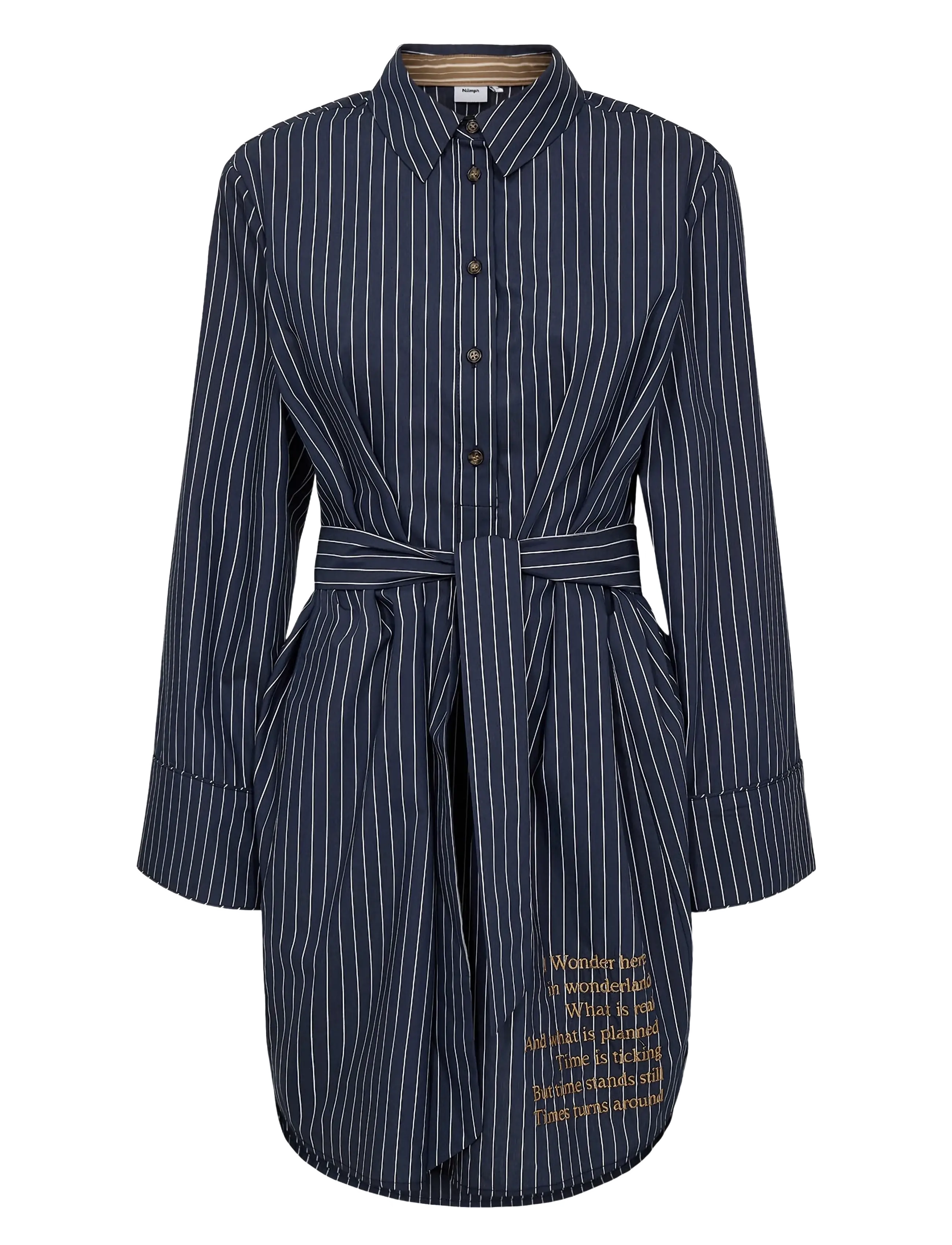 Nümph NUASTRA DRESS - Kleider - DARK SAPPHIRE / navy
