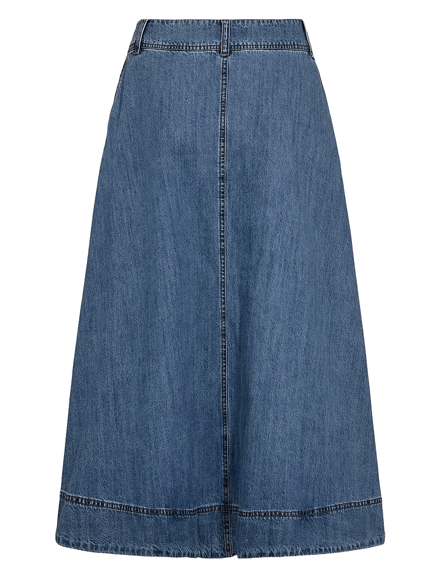 Nümph - NUSANDIE SKIRT - jeansröcke - medium blue denim - 2