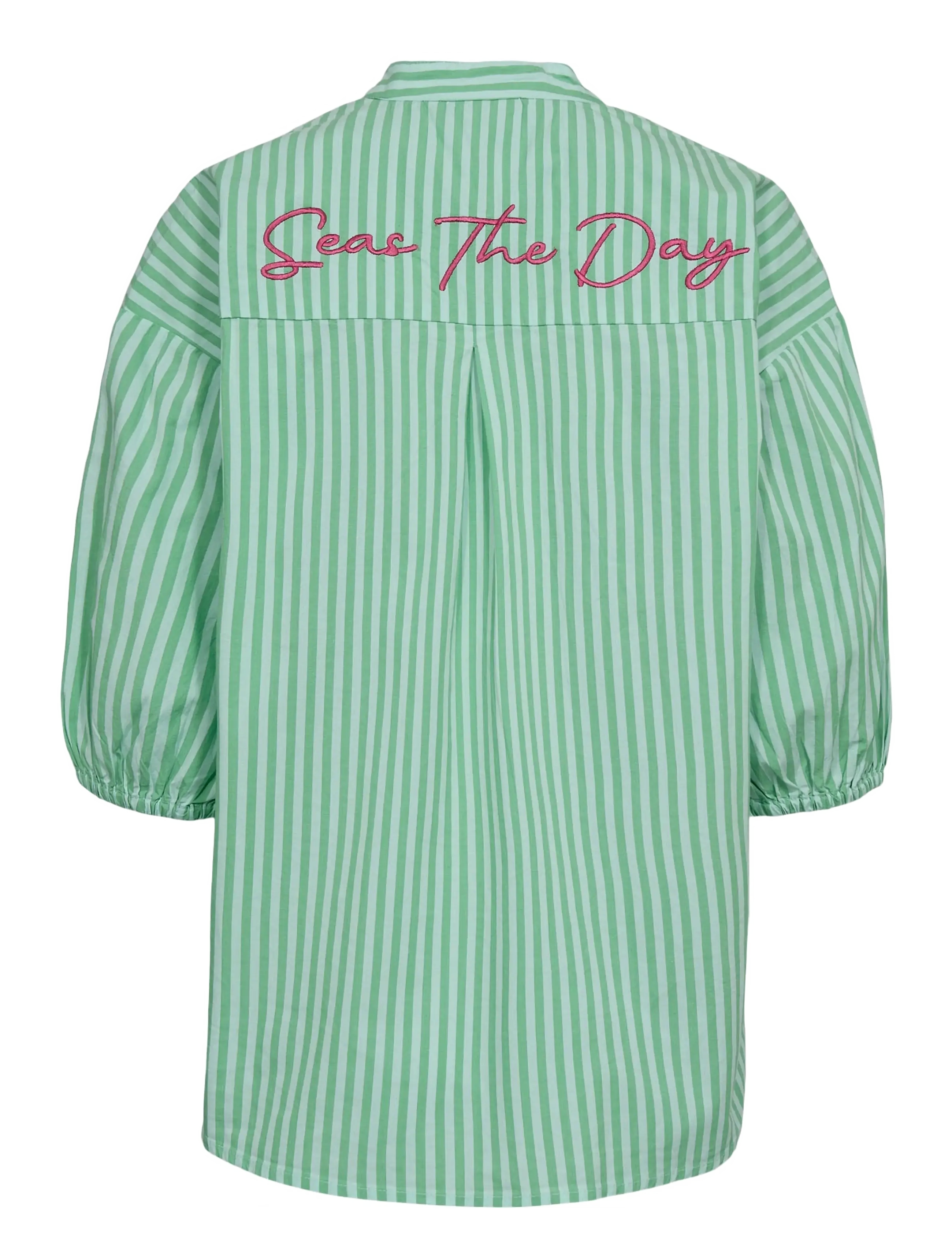 Nümph - NUSEANNE SHIRT - short-sleeved shirts - absinthe green - 2