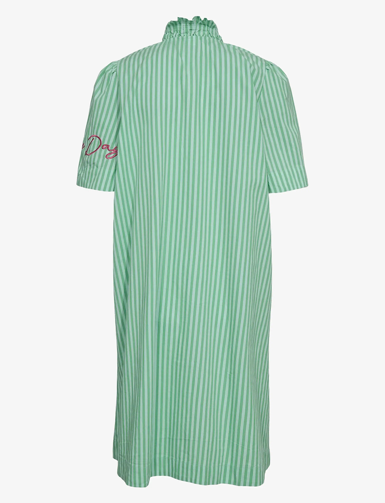 Nümph - NUSEANNE DRESS - sommarklänningar - absinthe green - 2