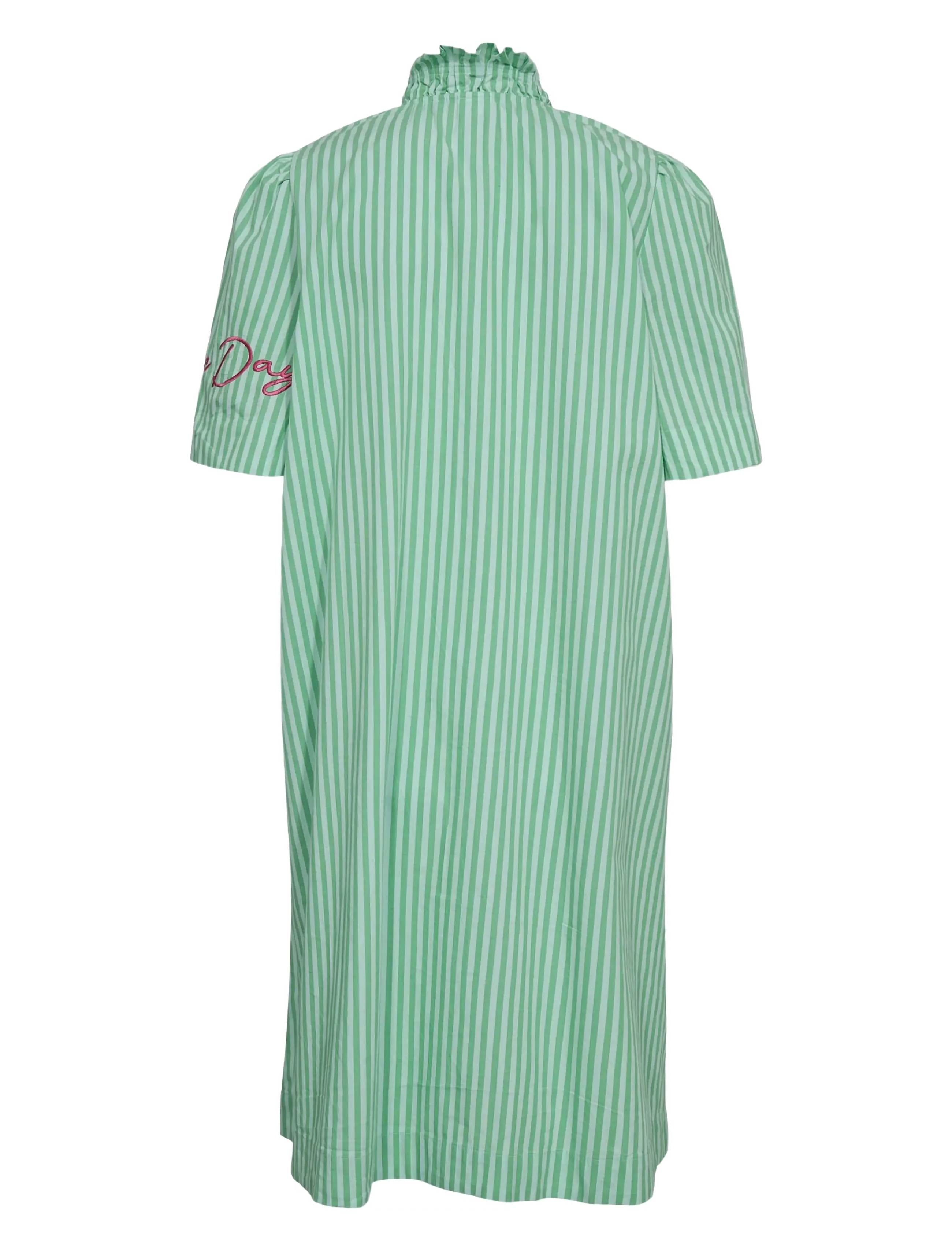 Nümph - NUSEANNE DRESS - sommarklänningar - absinthe green - 2