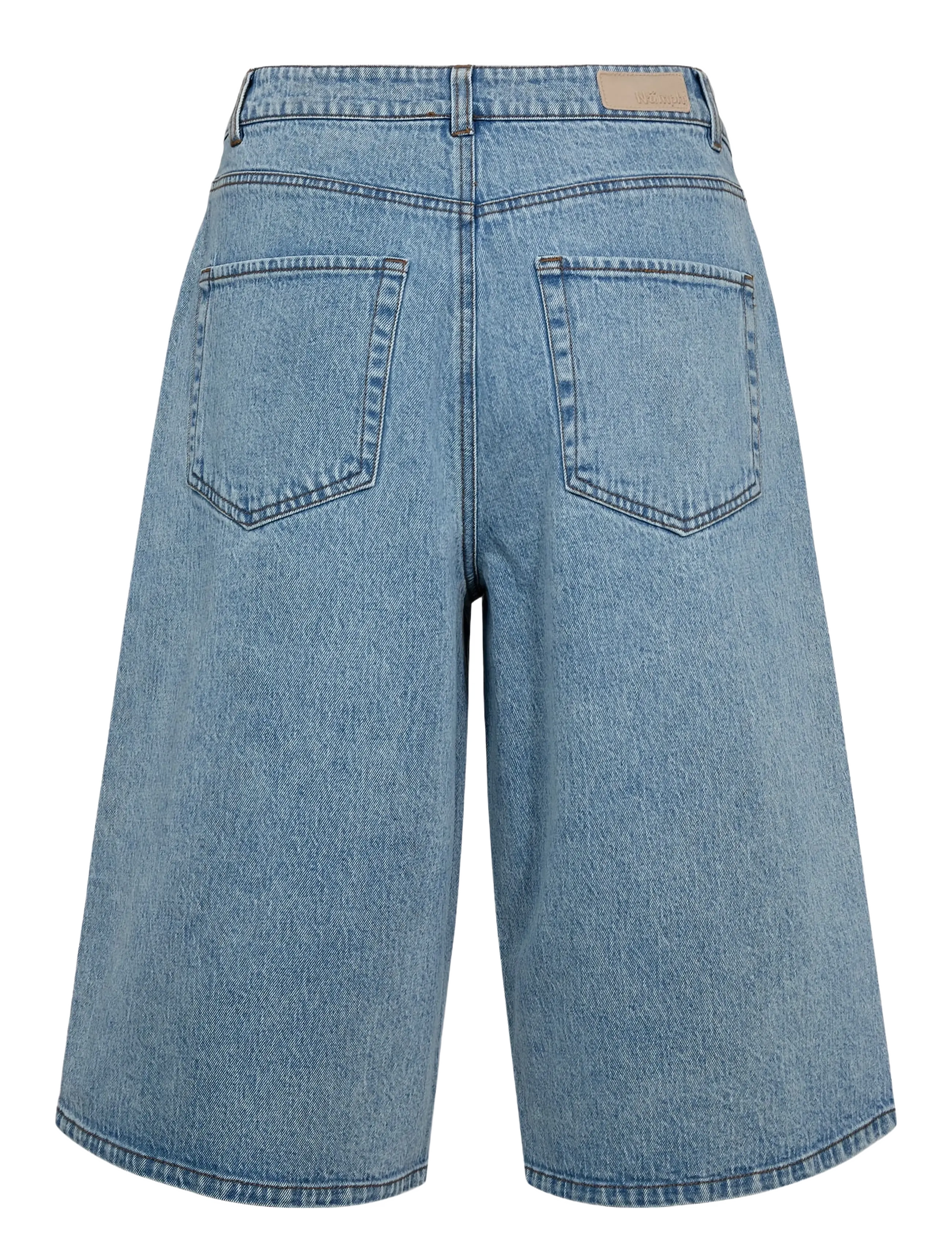 Nümph - NUMALAGA SHORTS - bermudashorts - light blue denim - 2