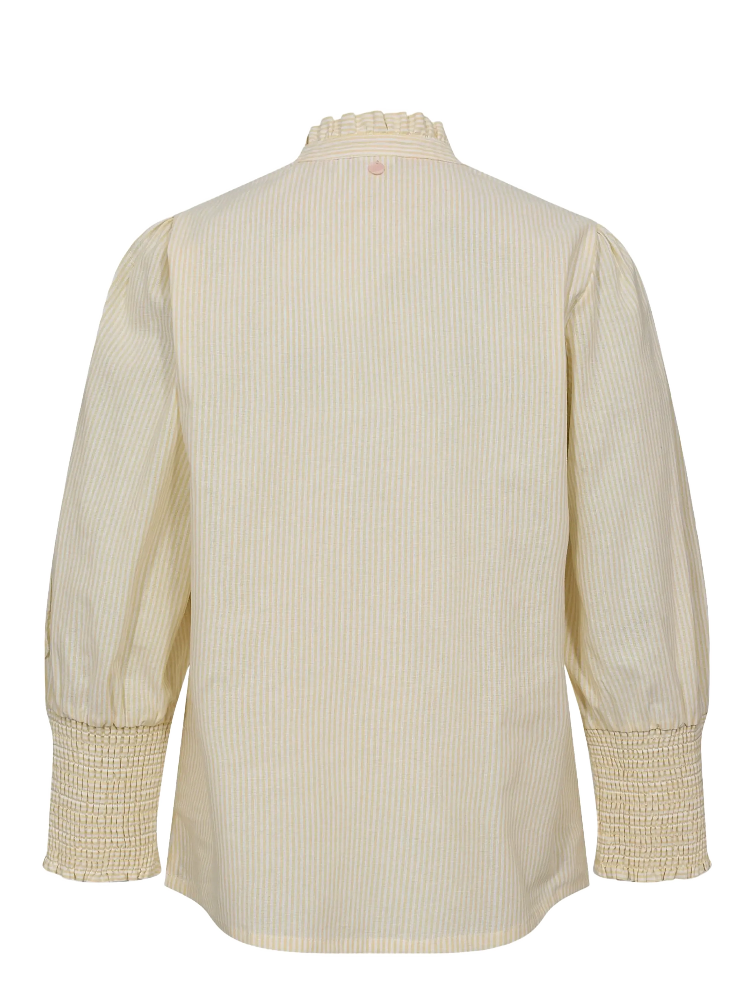 Nümph - NUEMELIA SHIRT - marškiniai trumpomis rankovėmis - popcorn - 2