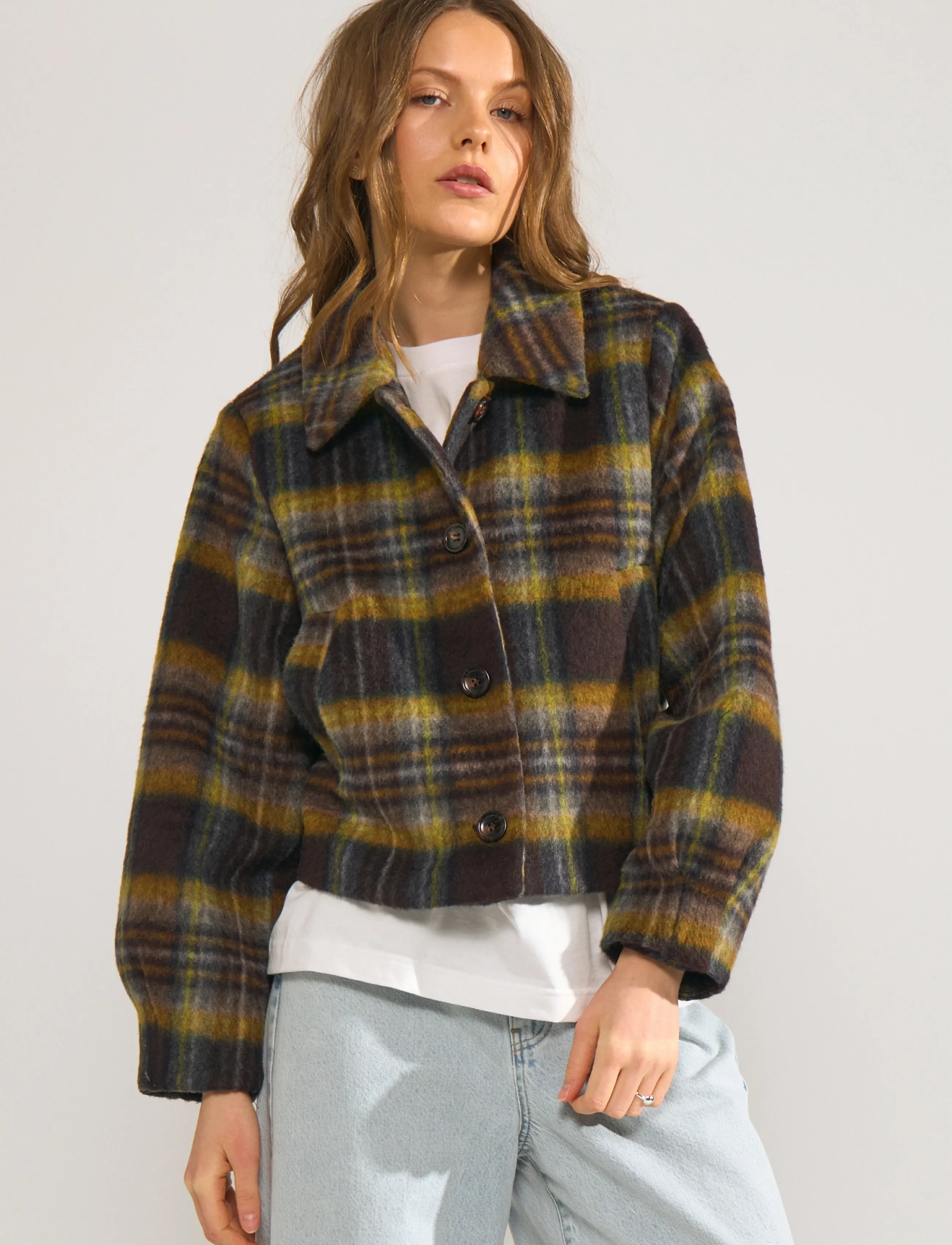 Nümph NUJENTA JACKET - Kläder - DACHSHUND / brown