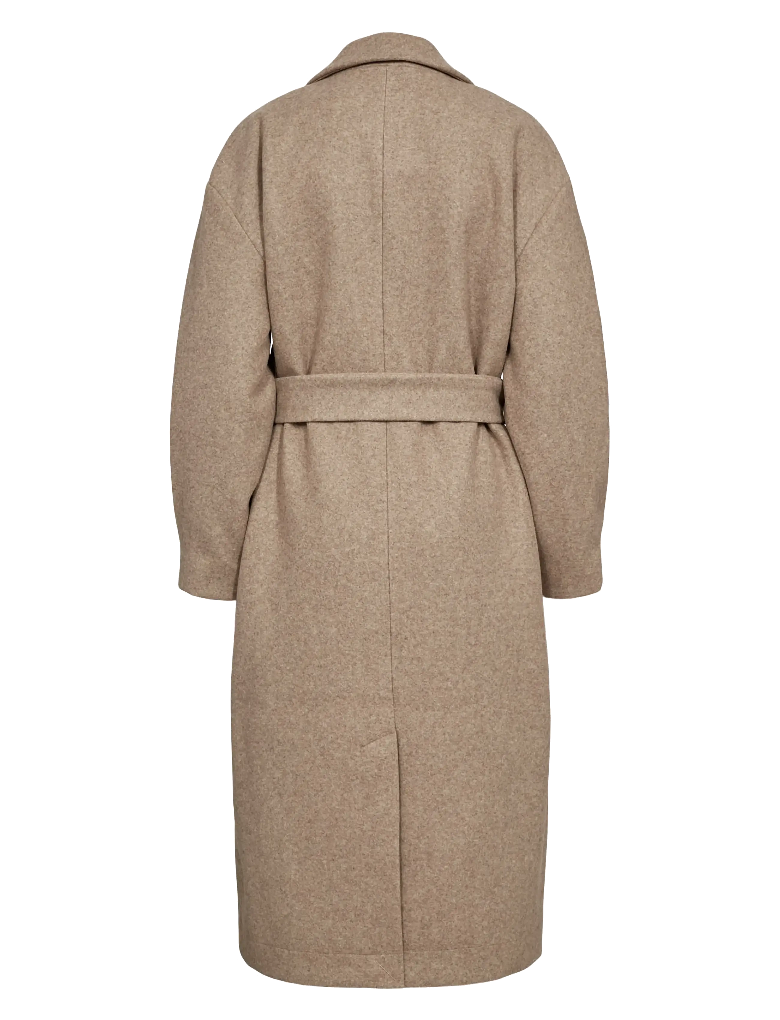 Nümph - NUKIMMA LONG COAT - sesame melange - 2
