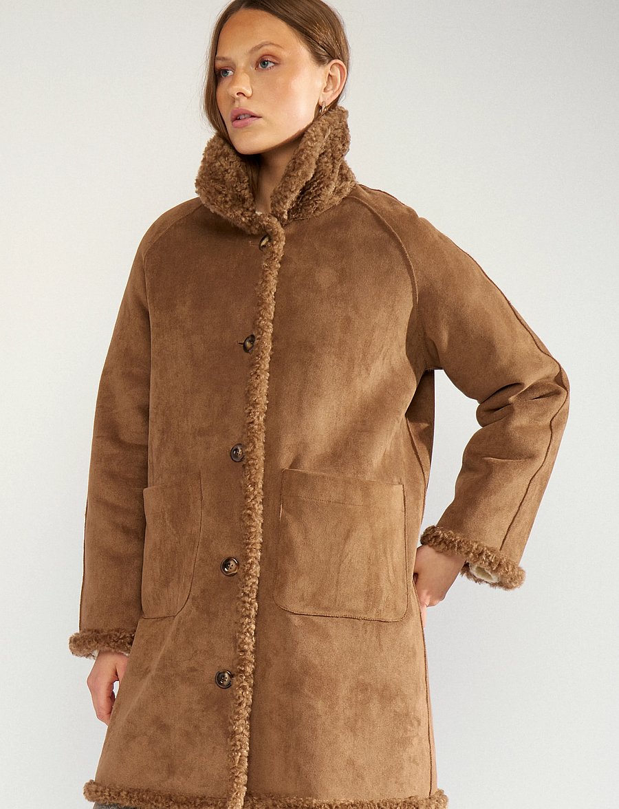 Nümph - NUMINDA REVERSIBLE JACKET - imitatiebont jassen - dachshund - 0