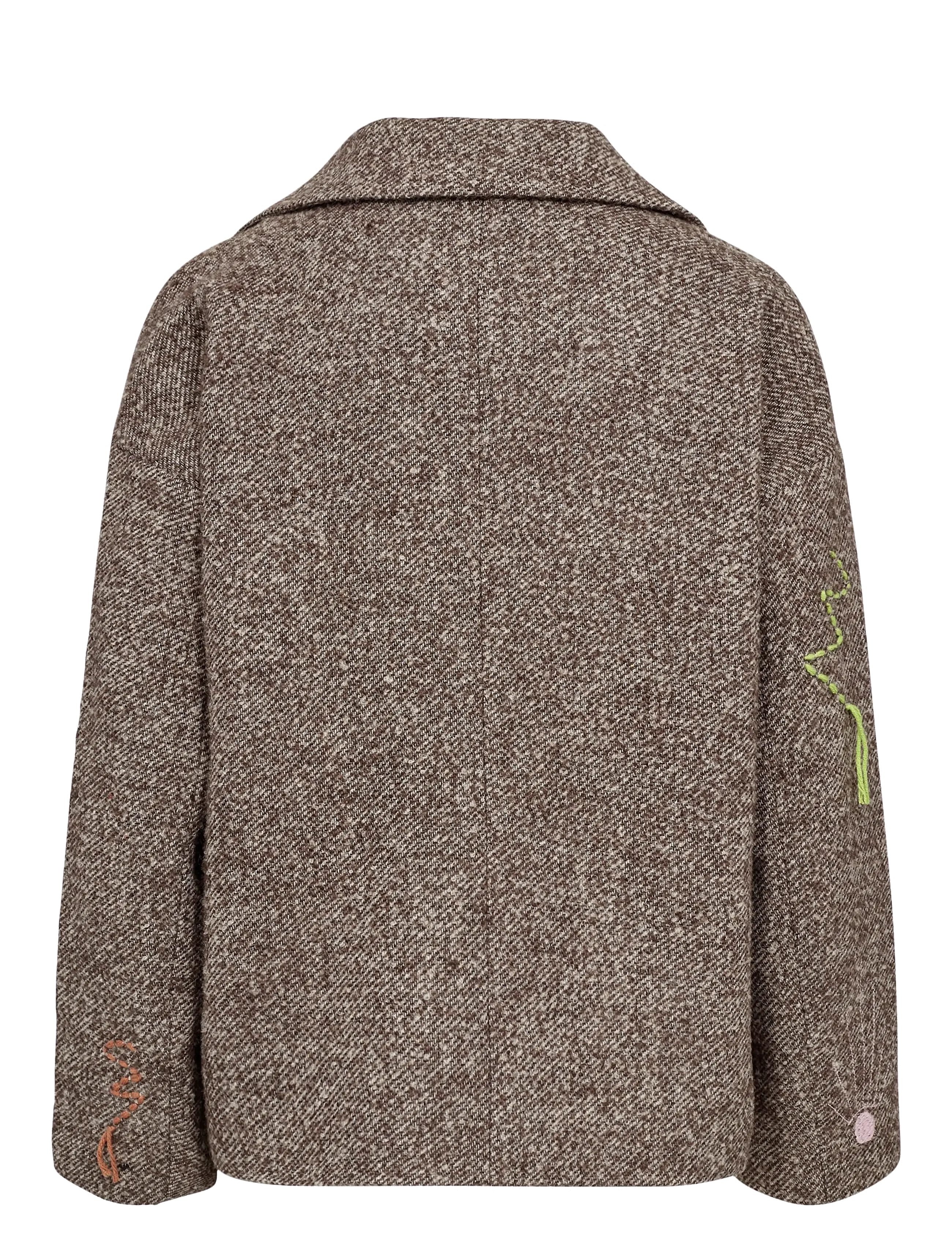Nümph - NURAVINA EMBROIDERY JACKET - dark earth - 2