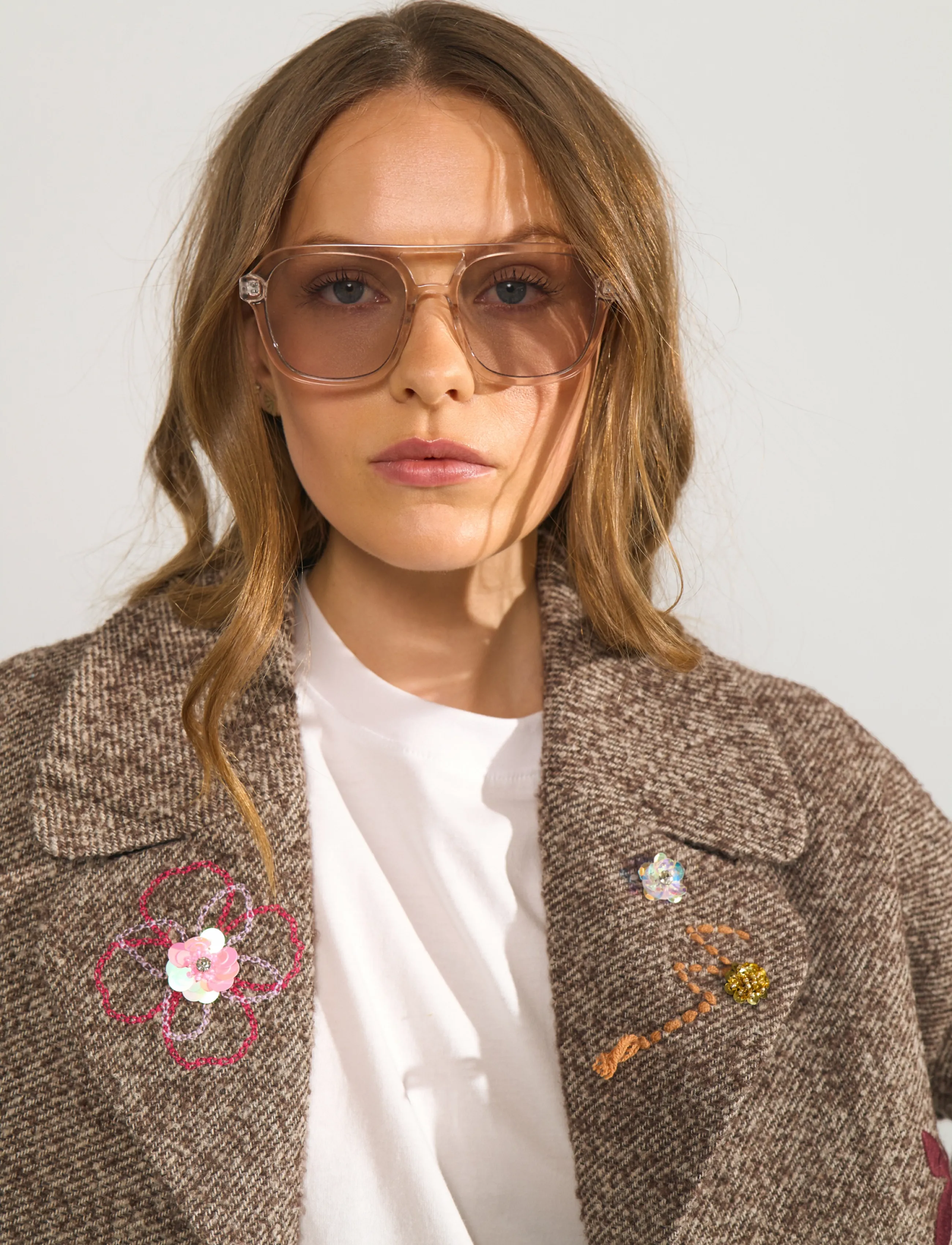 Nümph - NURAVINA EMBROIDERY JACKET - dark earth - 5