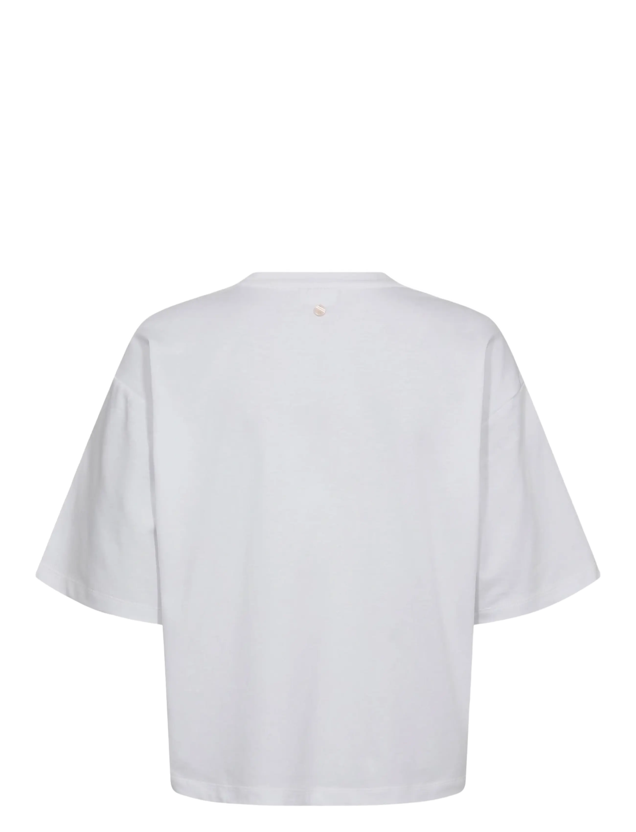 Nümph - NUFLEURA LONG T-SHIRT - t-shirts - bright white - 2