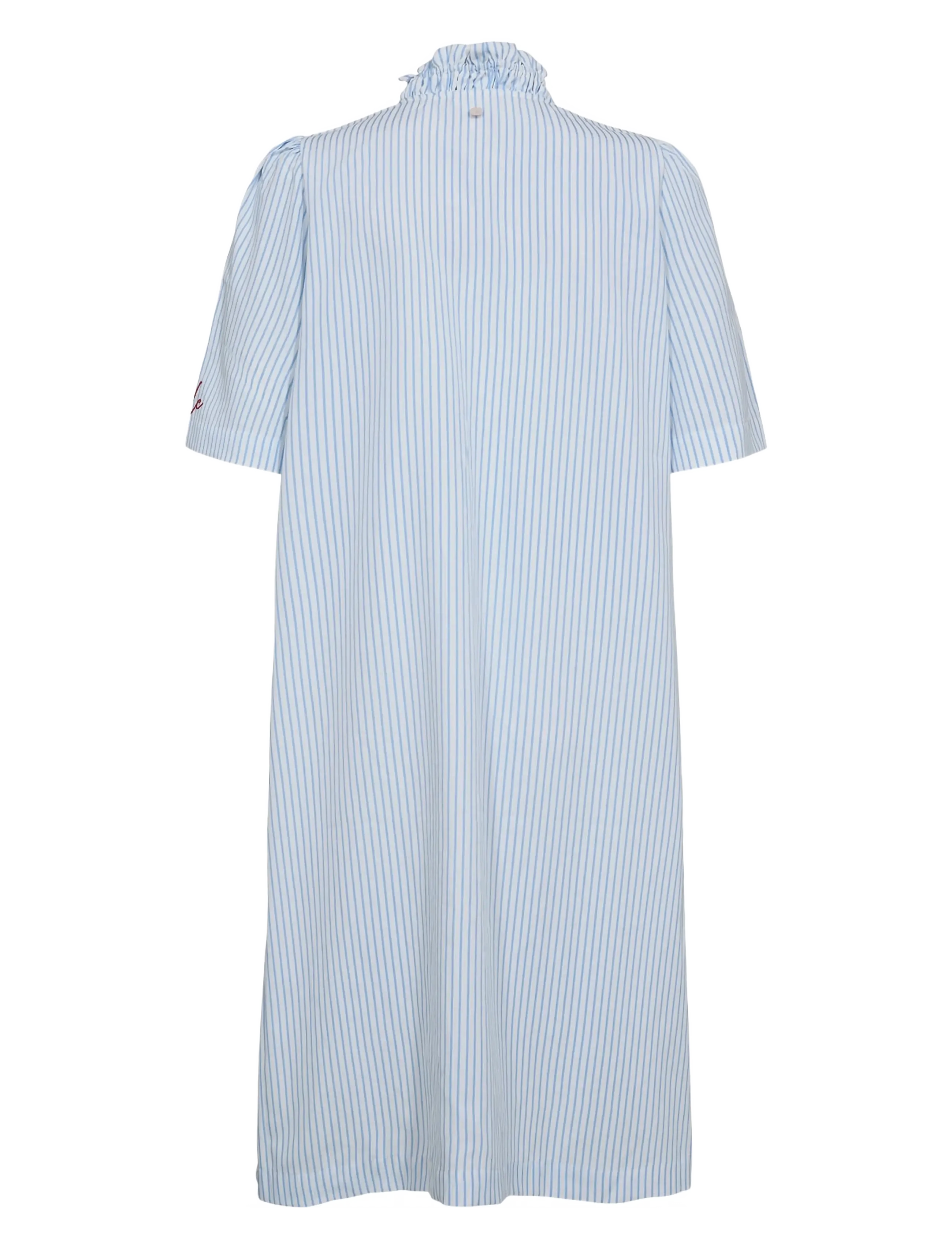 Nümph - NUASHLEY EMBROIDERY DRESS - sommerkleider - airy blue - 2