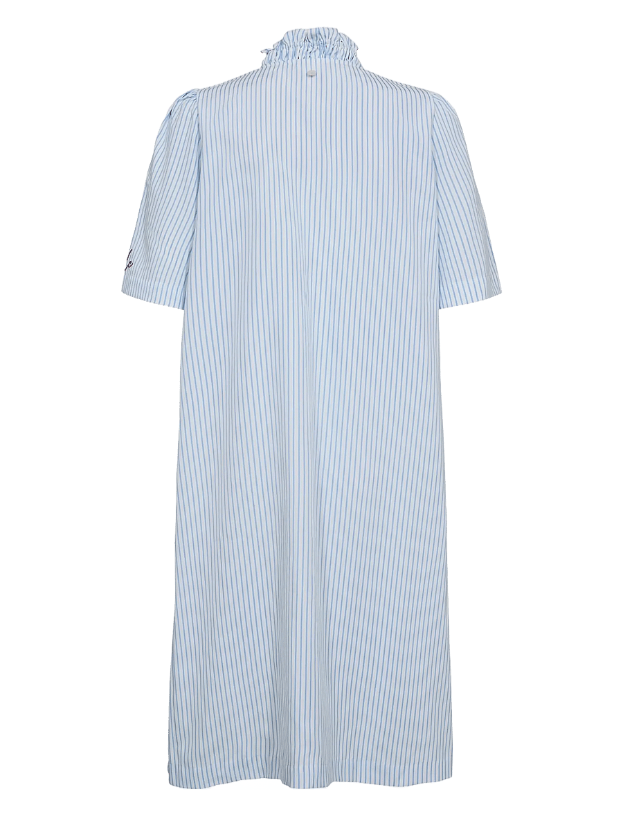 Nümph - NUASHLEY EMBROIDERY DRESS - sommerkjoler - airy blue - 2