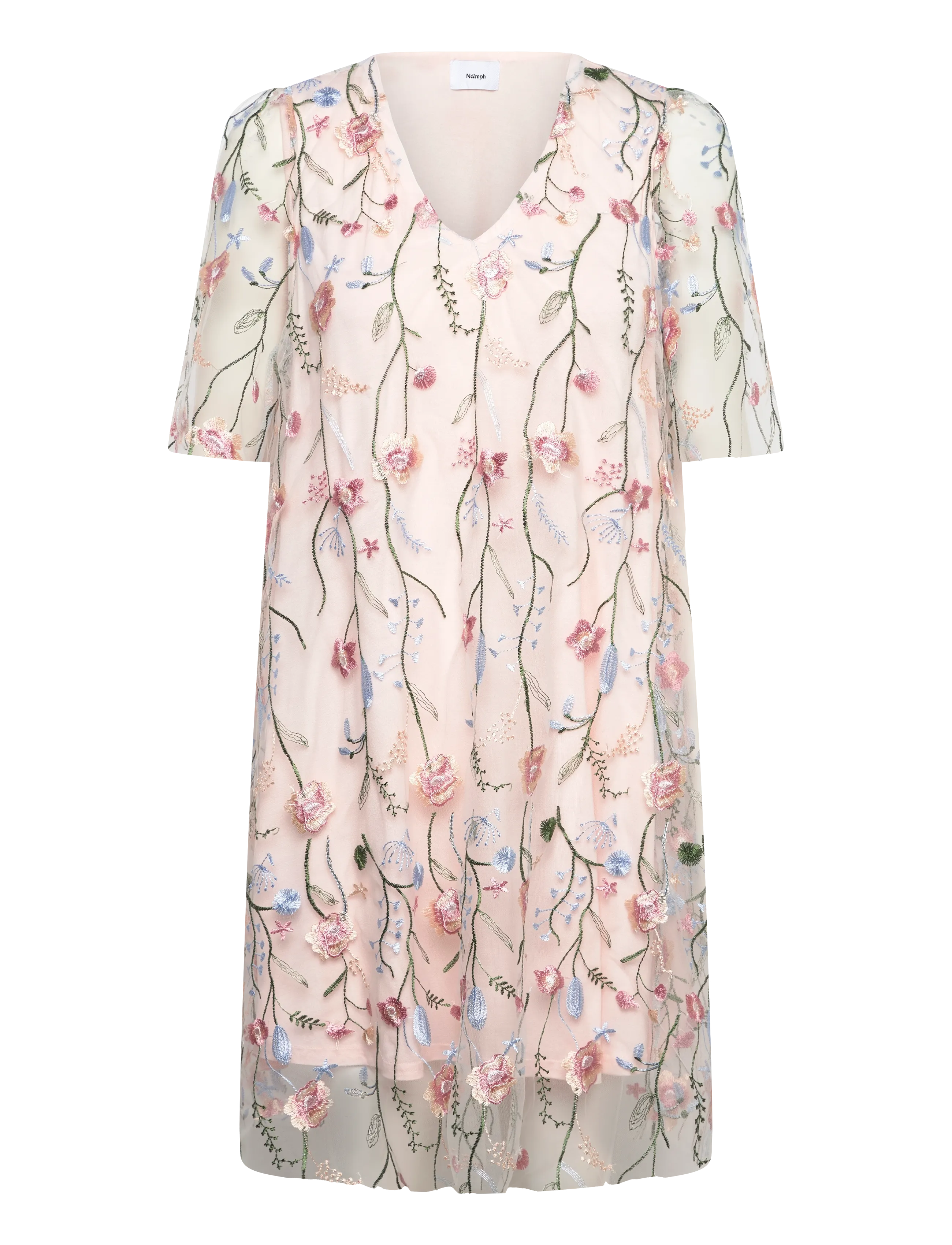 Nümph NUCORALINA NEW DRESS - Kjoler - MANGANO CALCITE / pink/rose