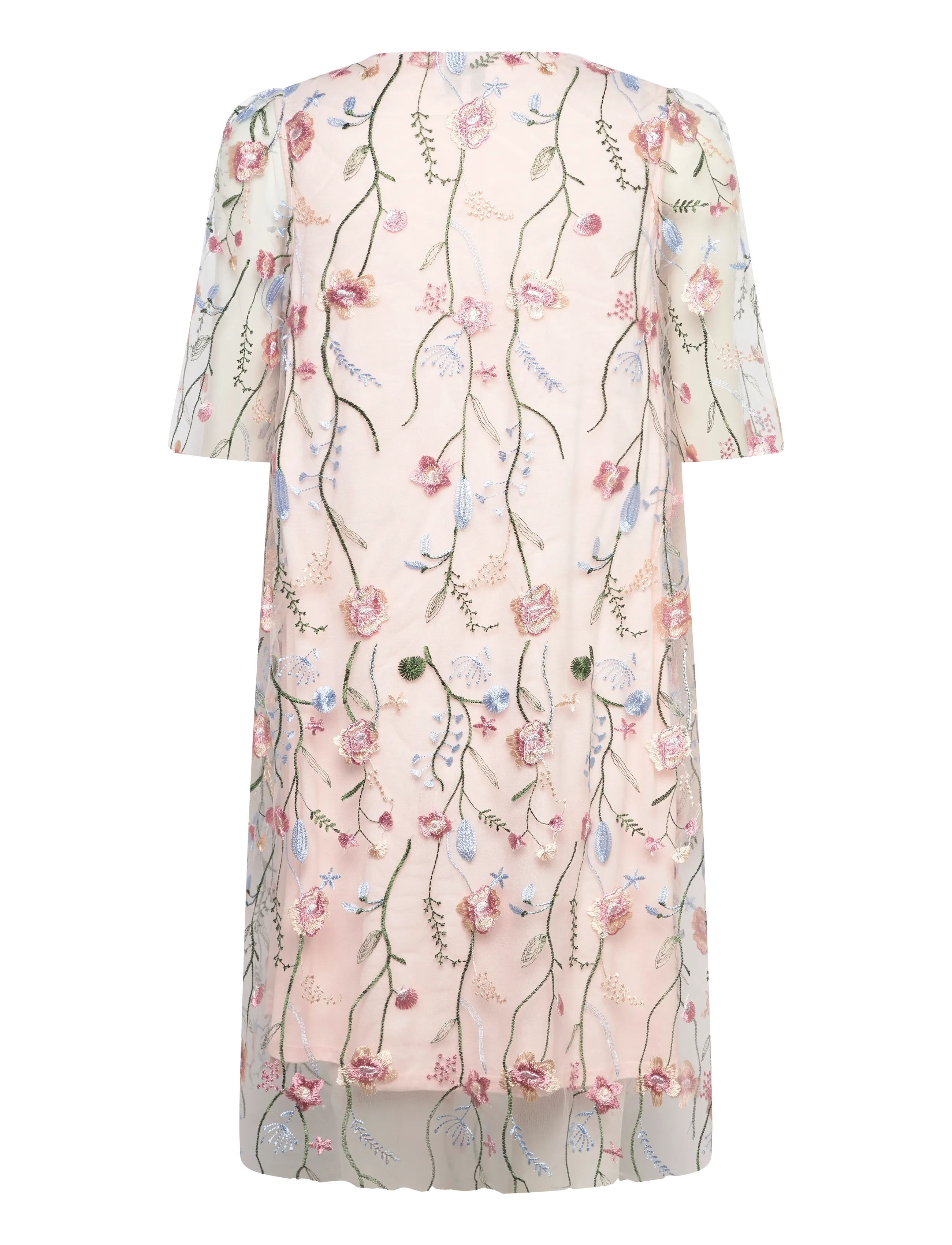 Nümph - NUCORALINA NEW DRESS - sommerkjoler - mangano calcite - 2
