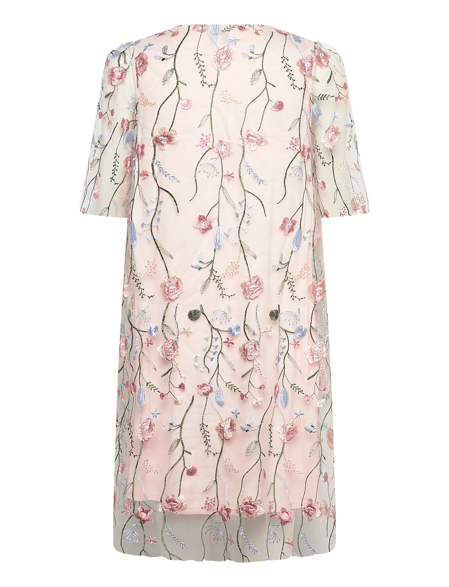 Nümph - NUCORALINA NEW DRESS - summer dresses - mangano calcite - 2