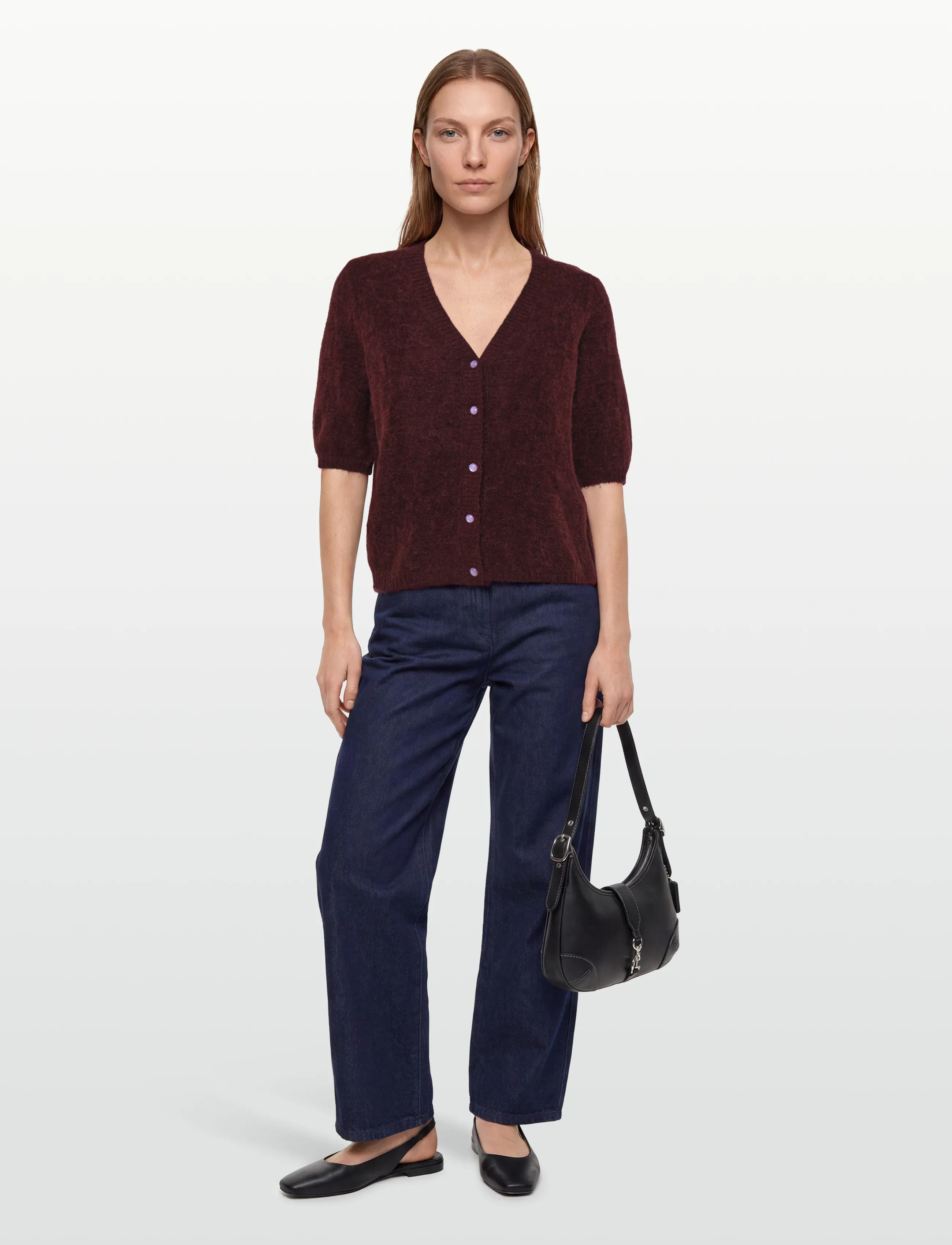 Nümph - NURIETTE CHECK CARDIGAN - cardigans - fig - 0