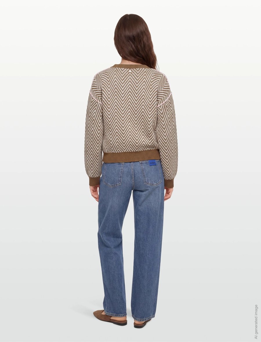Nümph - NURAVISSI CARDIGAN - kardiganid - dachshund - 4