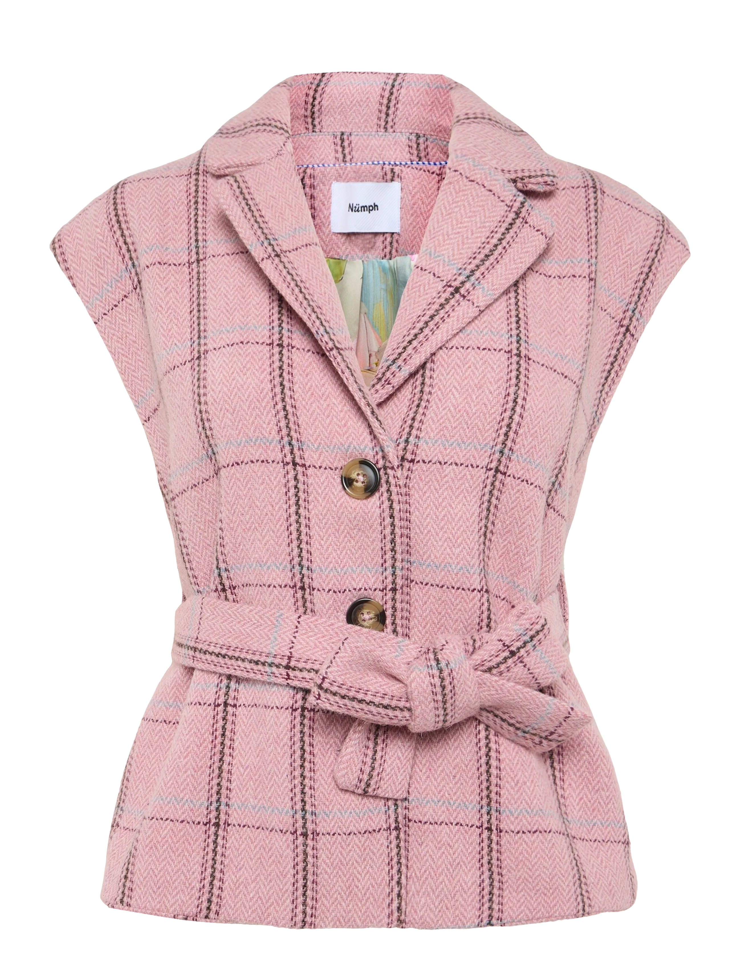 Nümph Nukimmi Vest, 42, Pink, Veste > Strikkede Veste, Dame