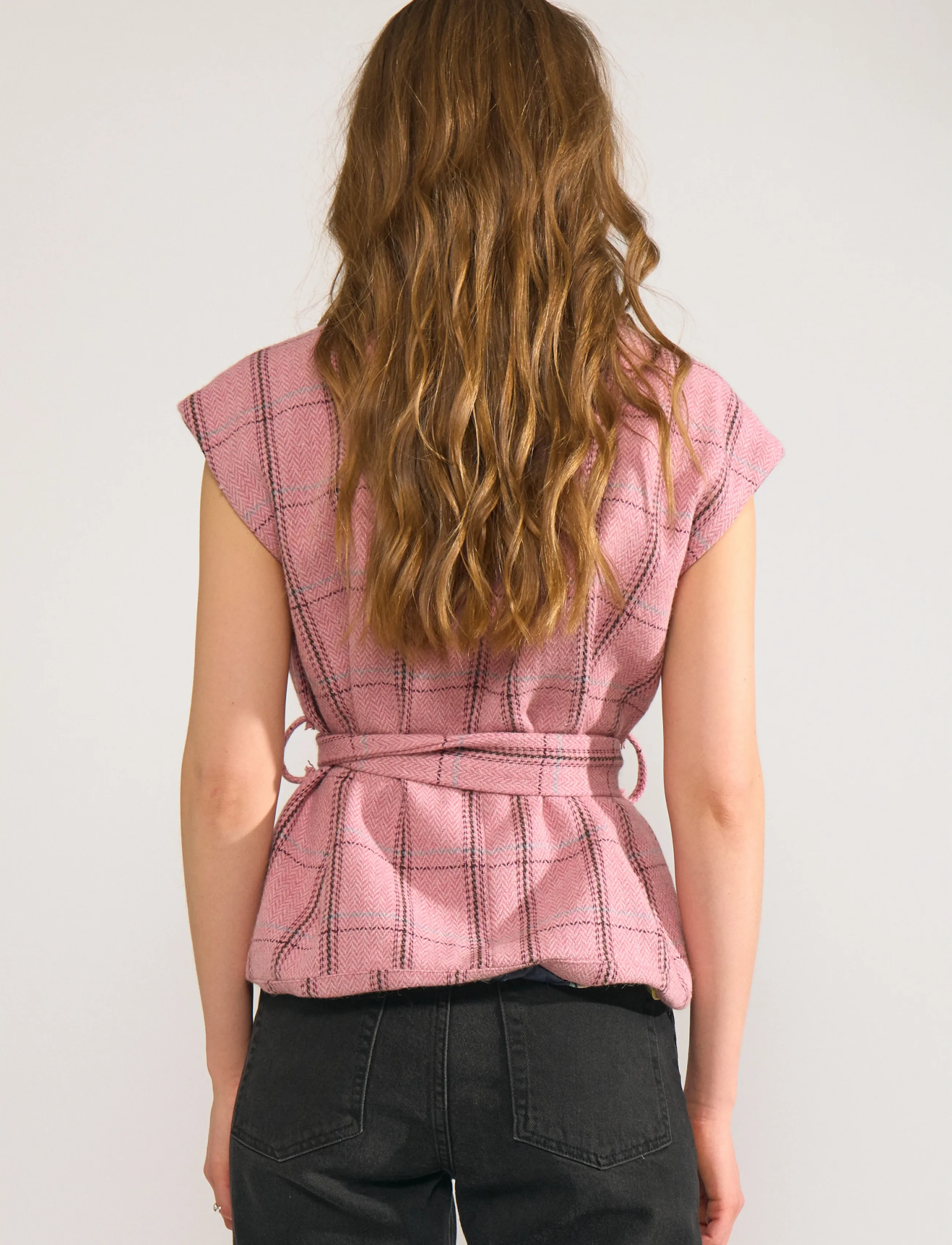 Nümph - NUKIMMI VEST - knitted vests - pink lady - 3