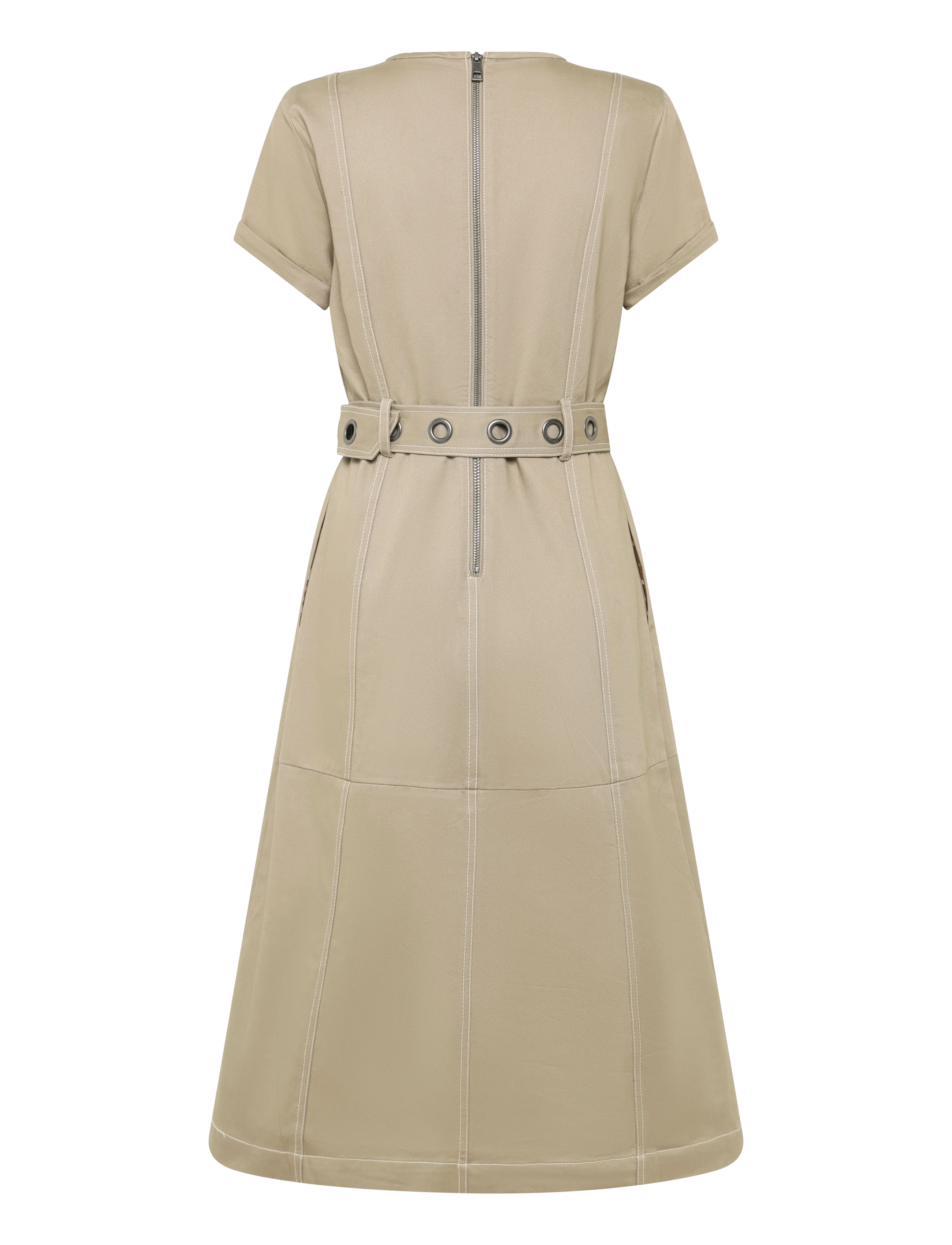 Nümph - NUHILME DRESS - silver mink - 1